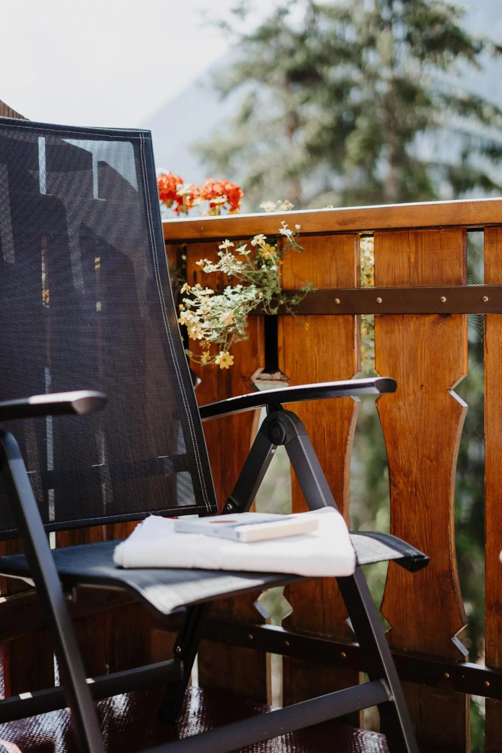 Balcony/Terrace in Hotel Berghaus Rosengarten