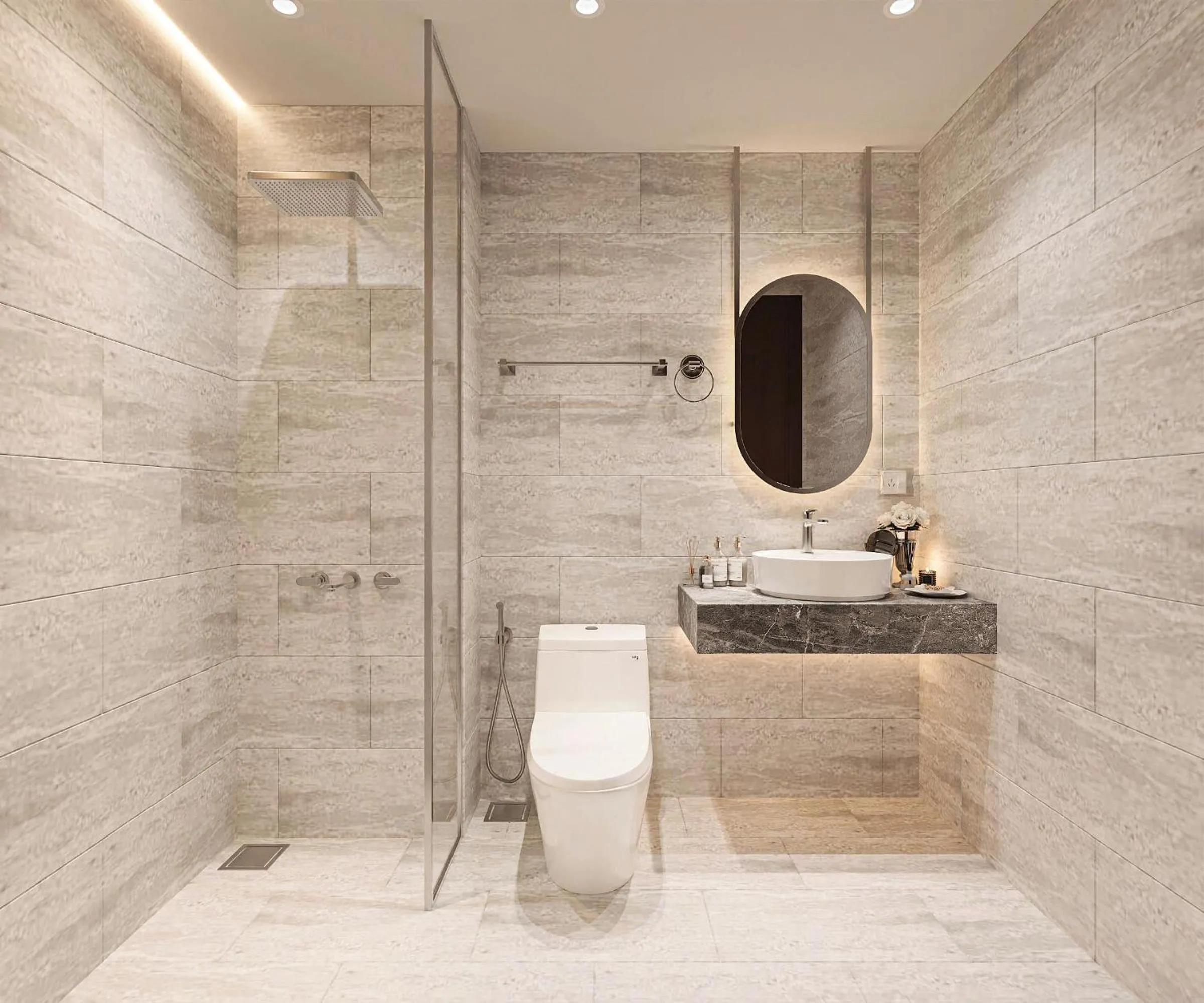 Shower in SG Dilly Hotel