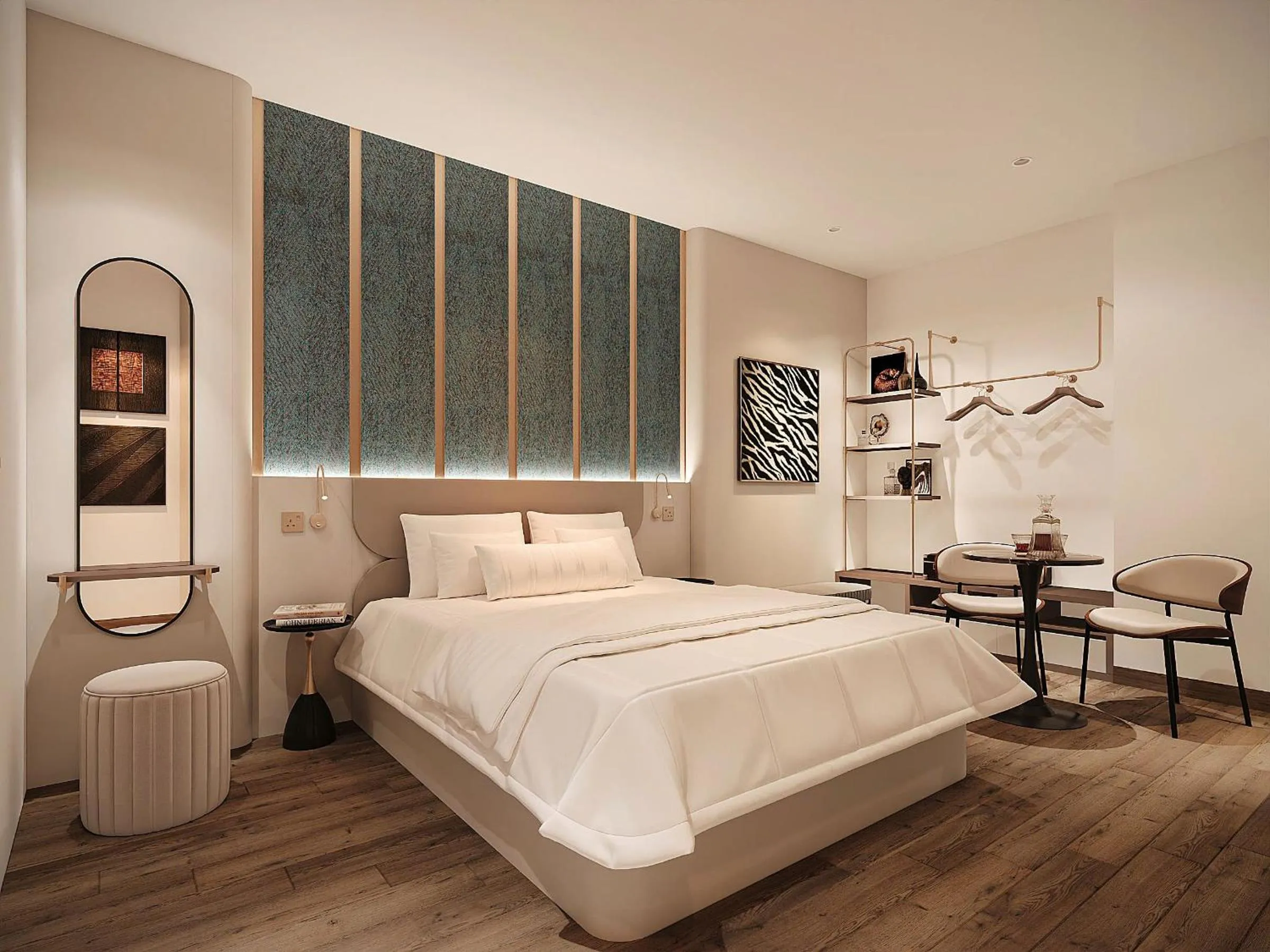 Bed in SG Dilly Hotel