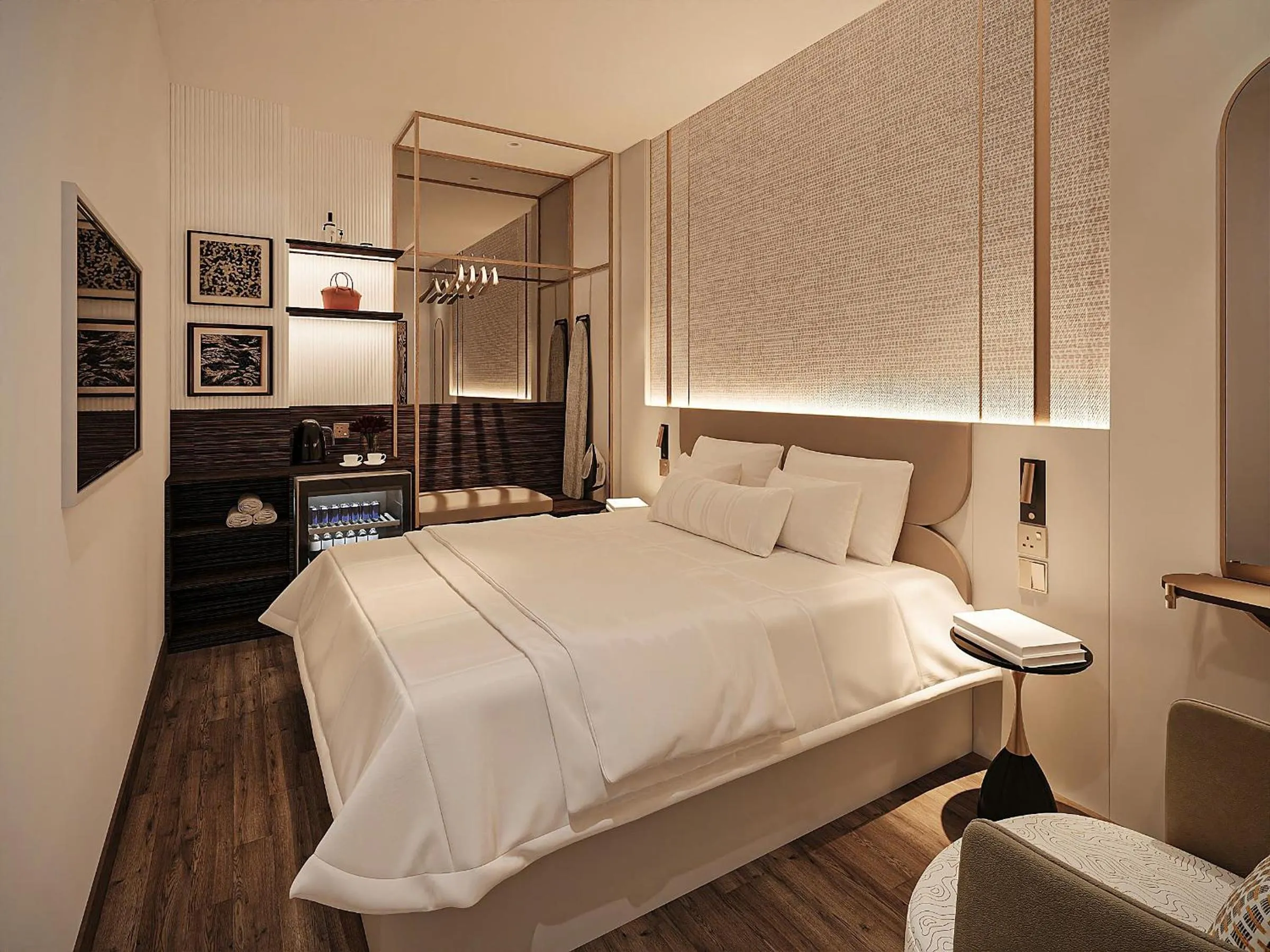 Bed in SG Dilly Hotel