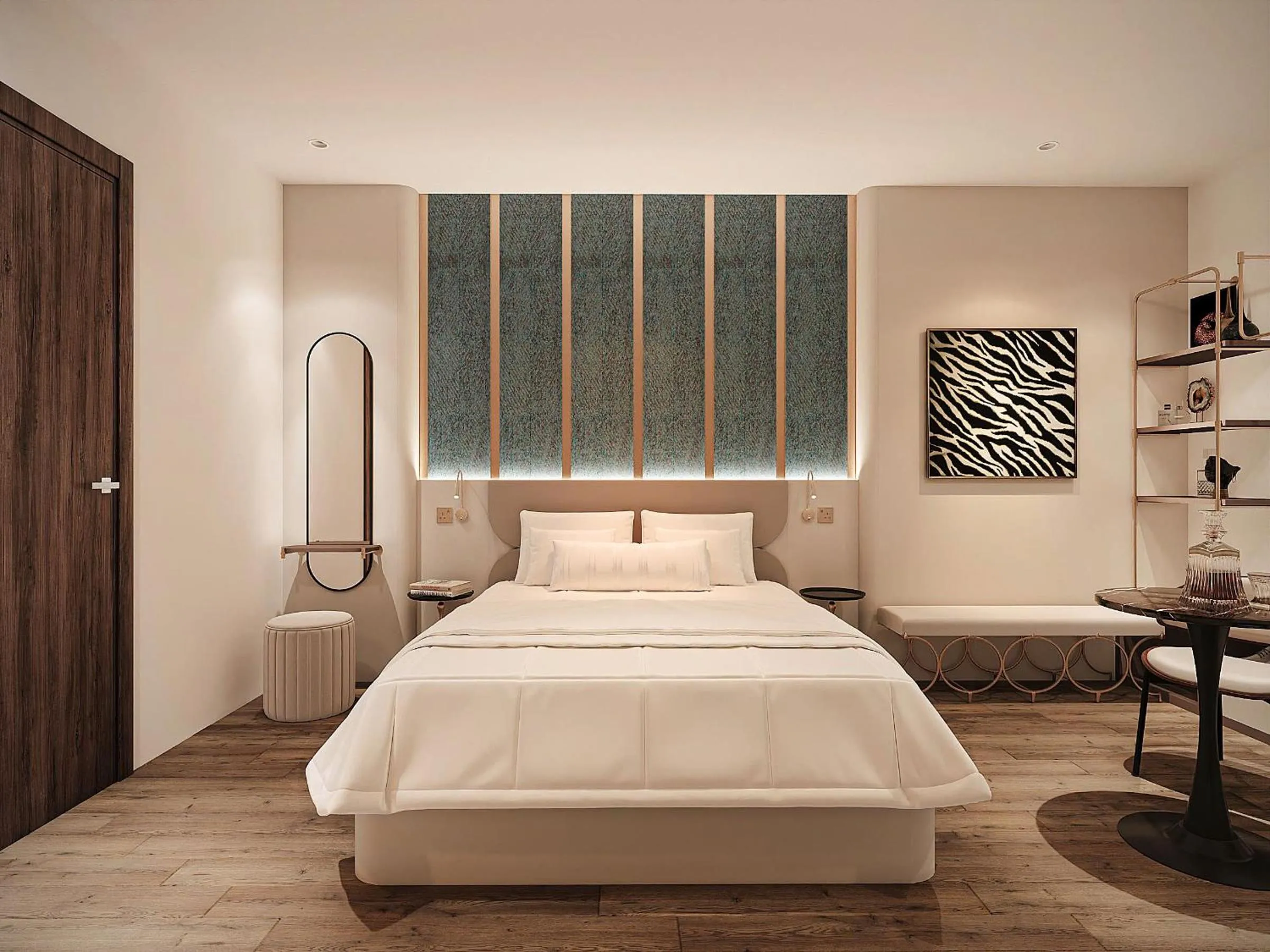 Bed in SG Dilly Hotel