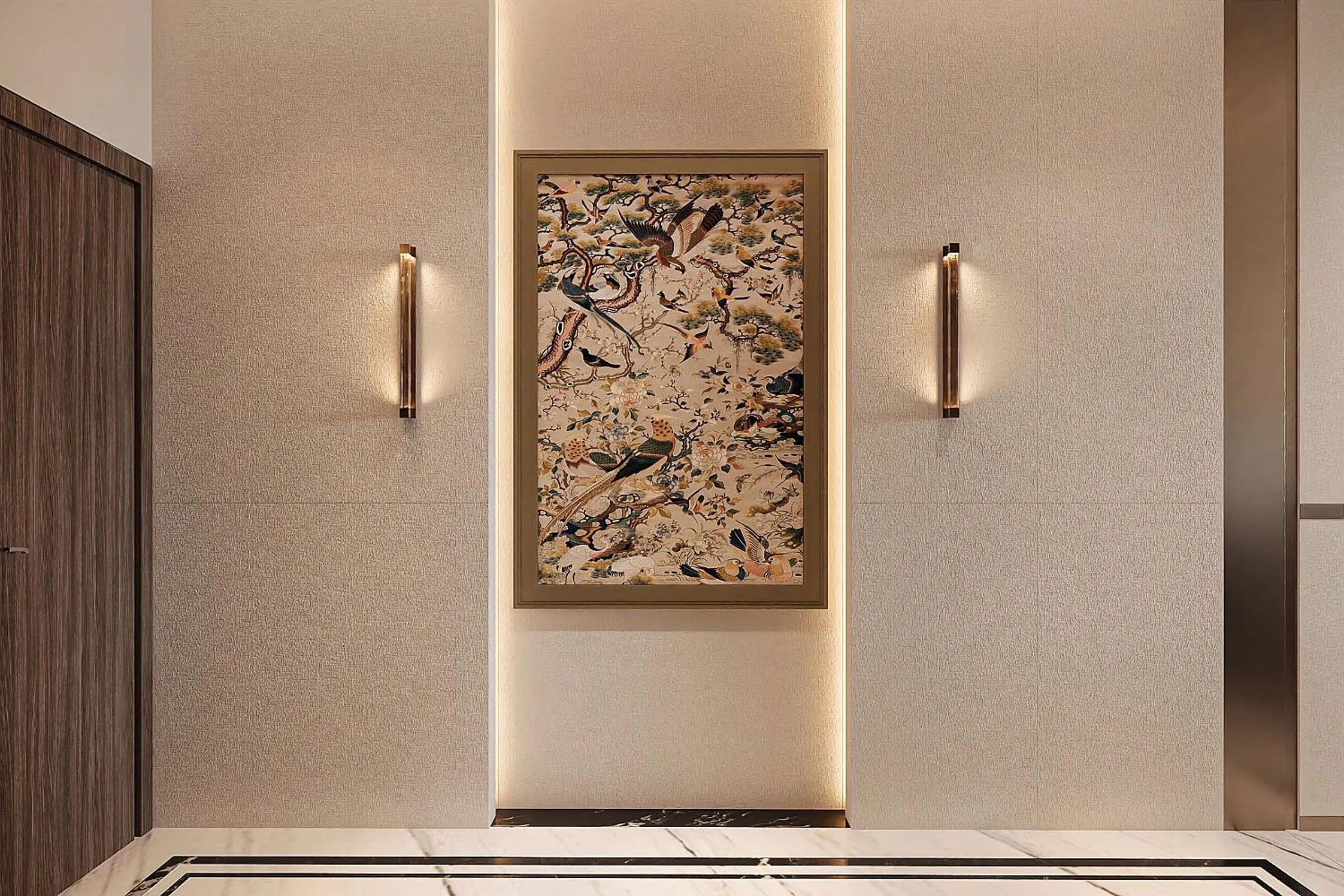 Decorative detail in SG Dilly Hotel