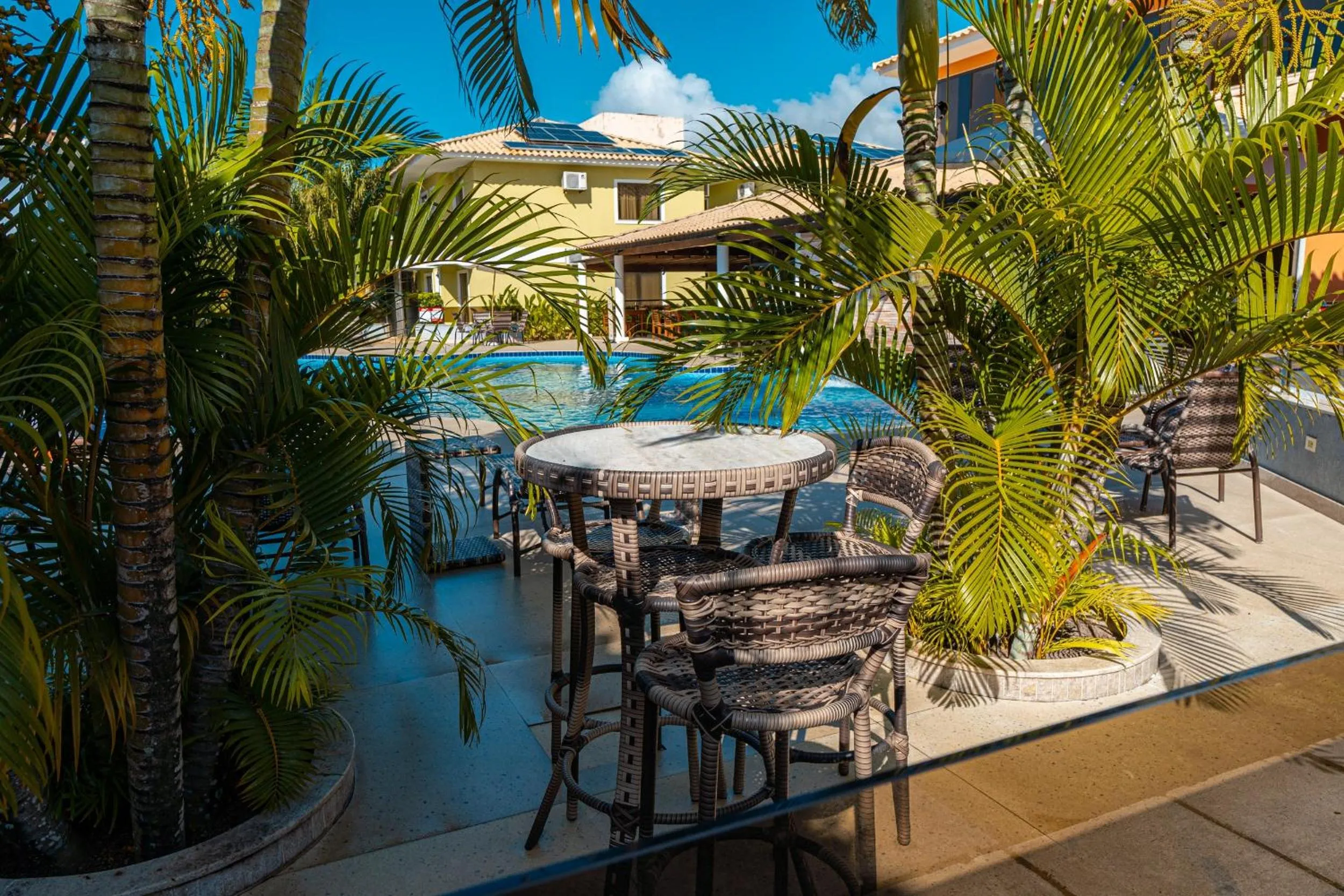 Swimming pool in Aquaville Apart Hotel