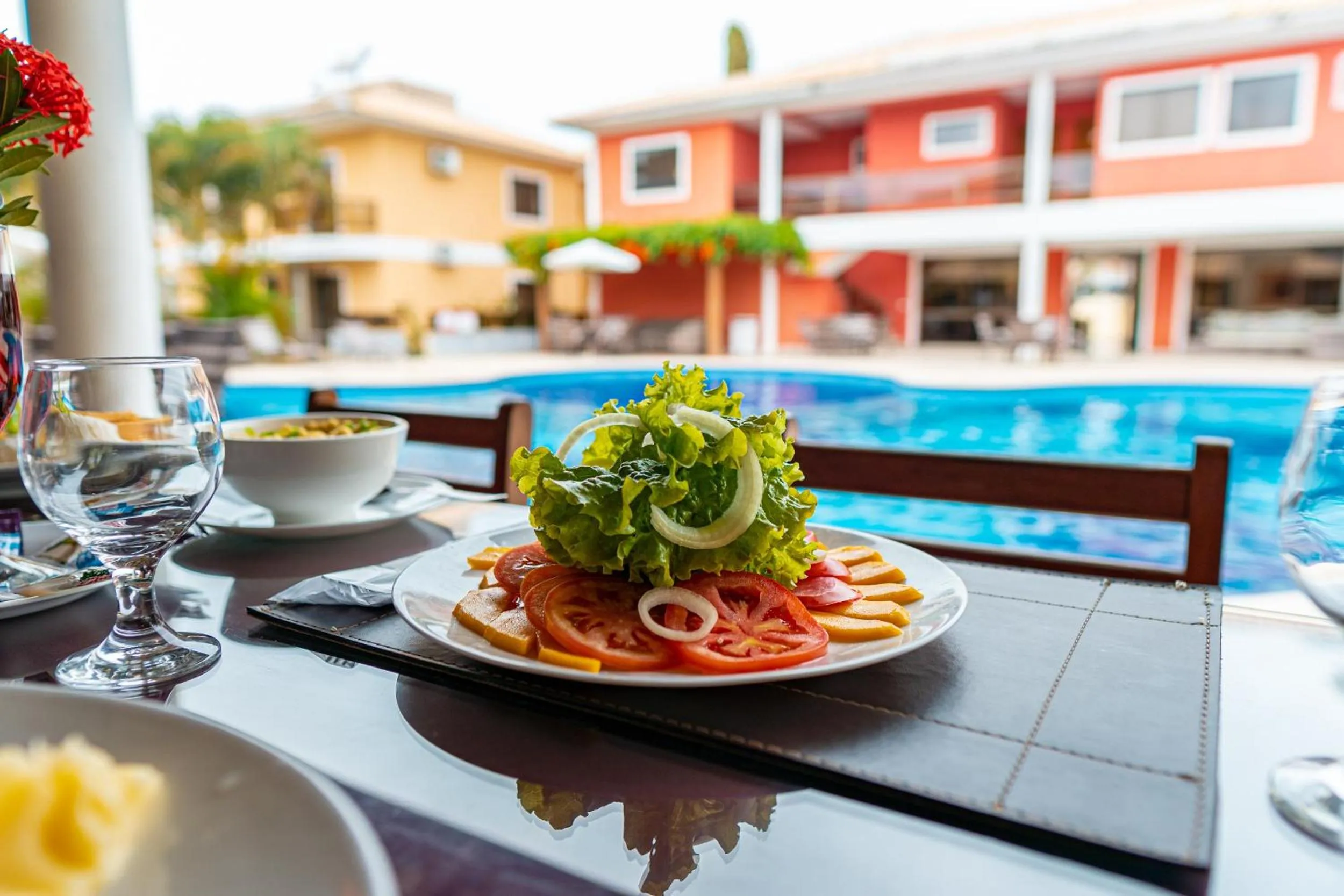 Restaurant/places to eat in Aquaville Apart Hotel