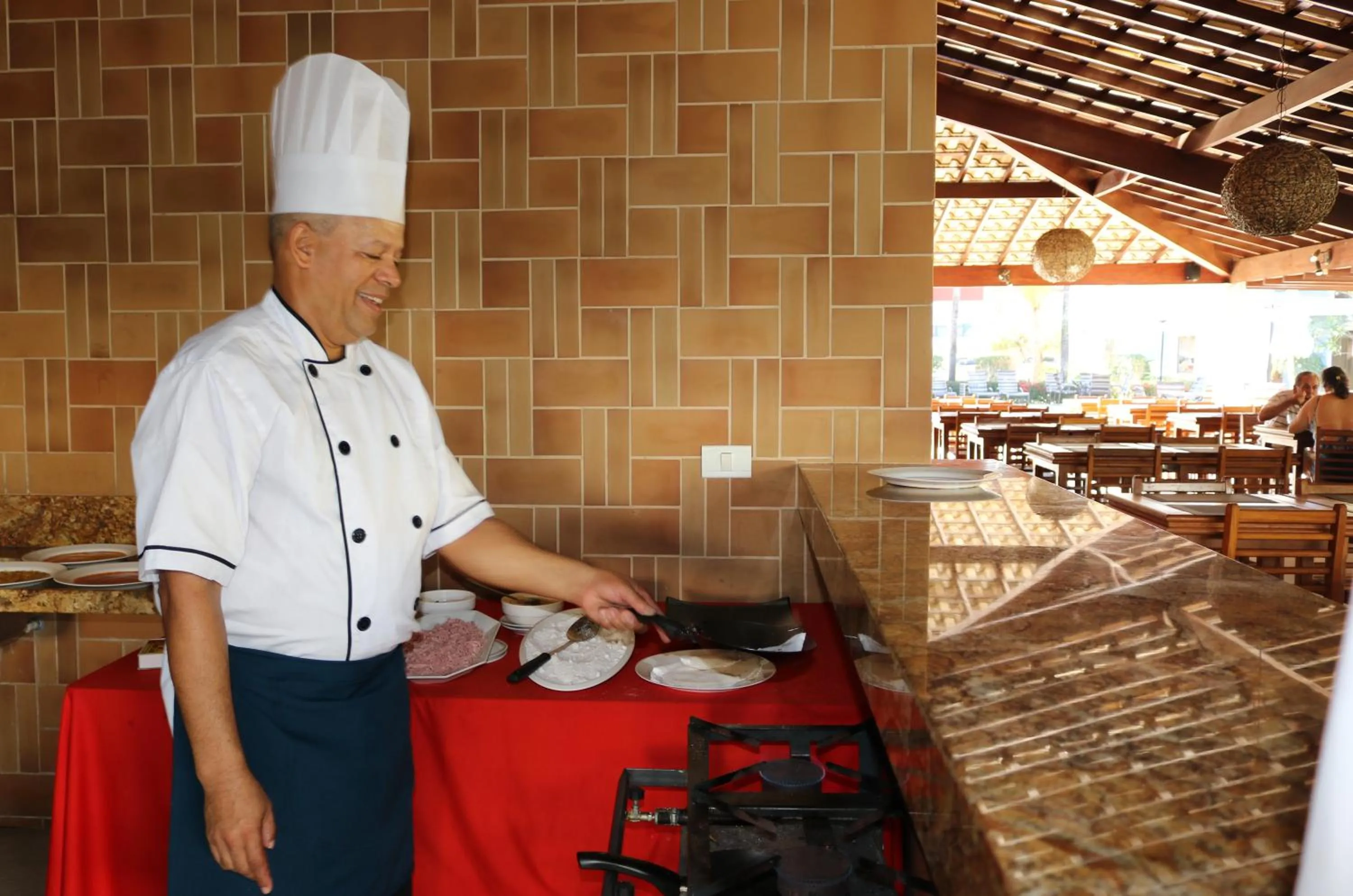 Restaurant/places to eat in Aquaville Apart Hotel