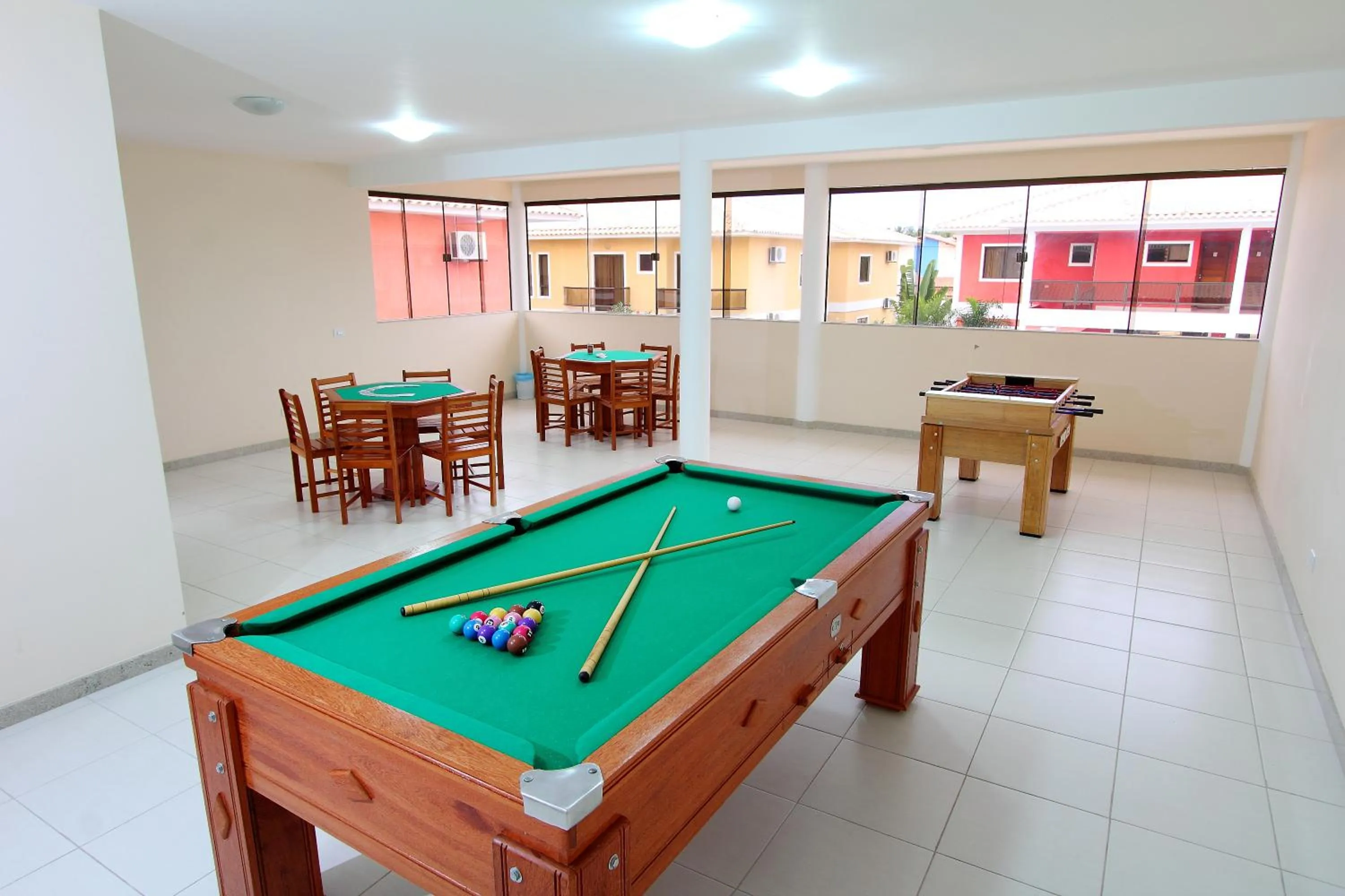 Billiard in Aquaville Apart Hotel