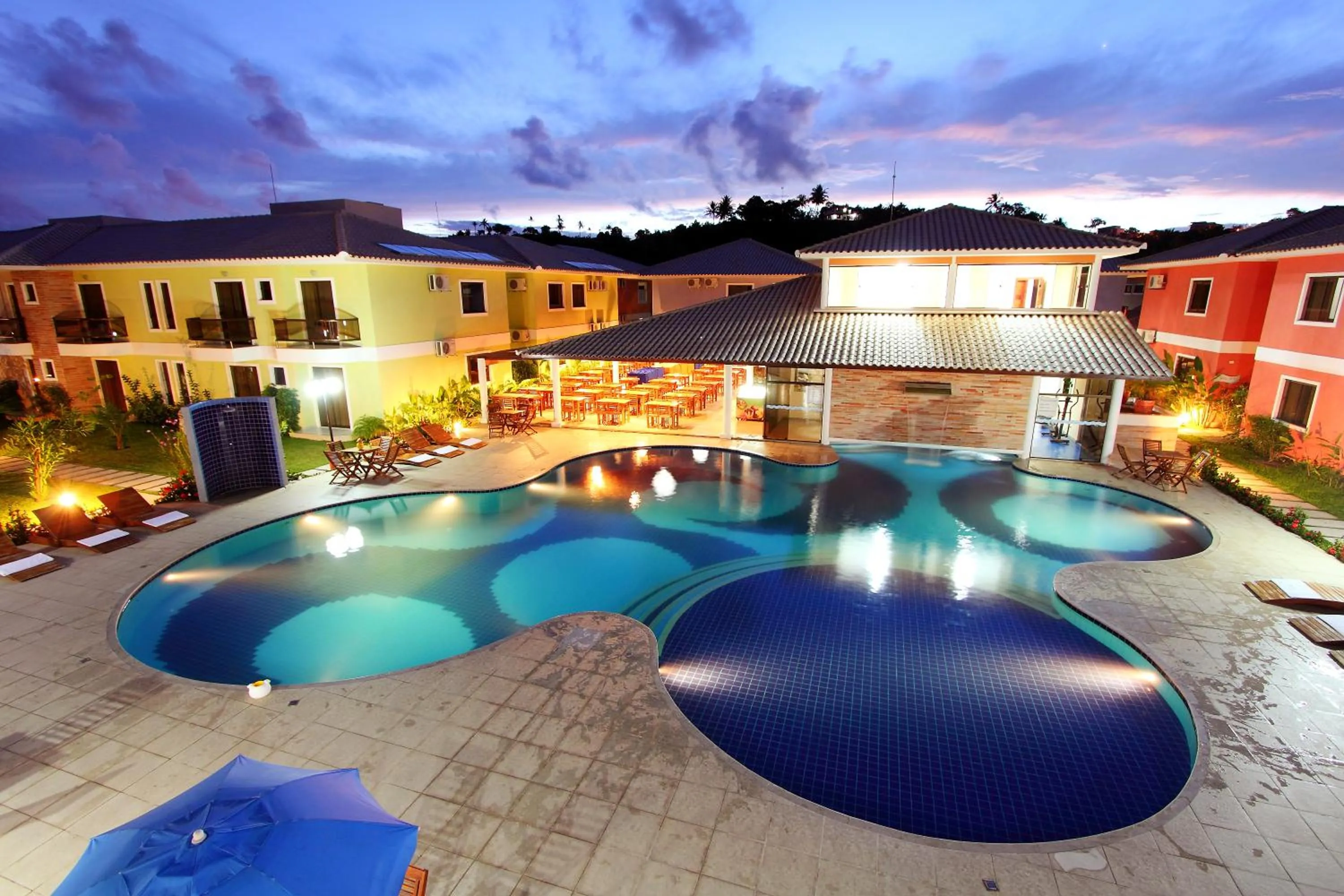 Swimming pool in Aquaville Apart Hotel