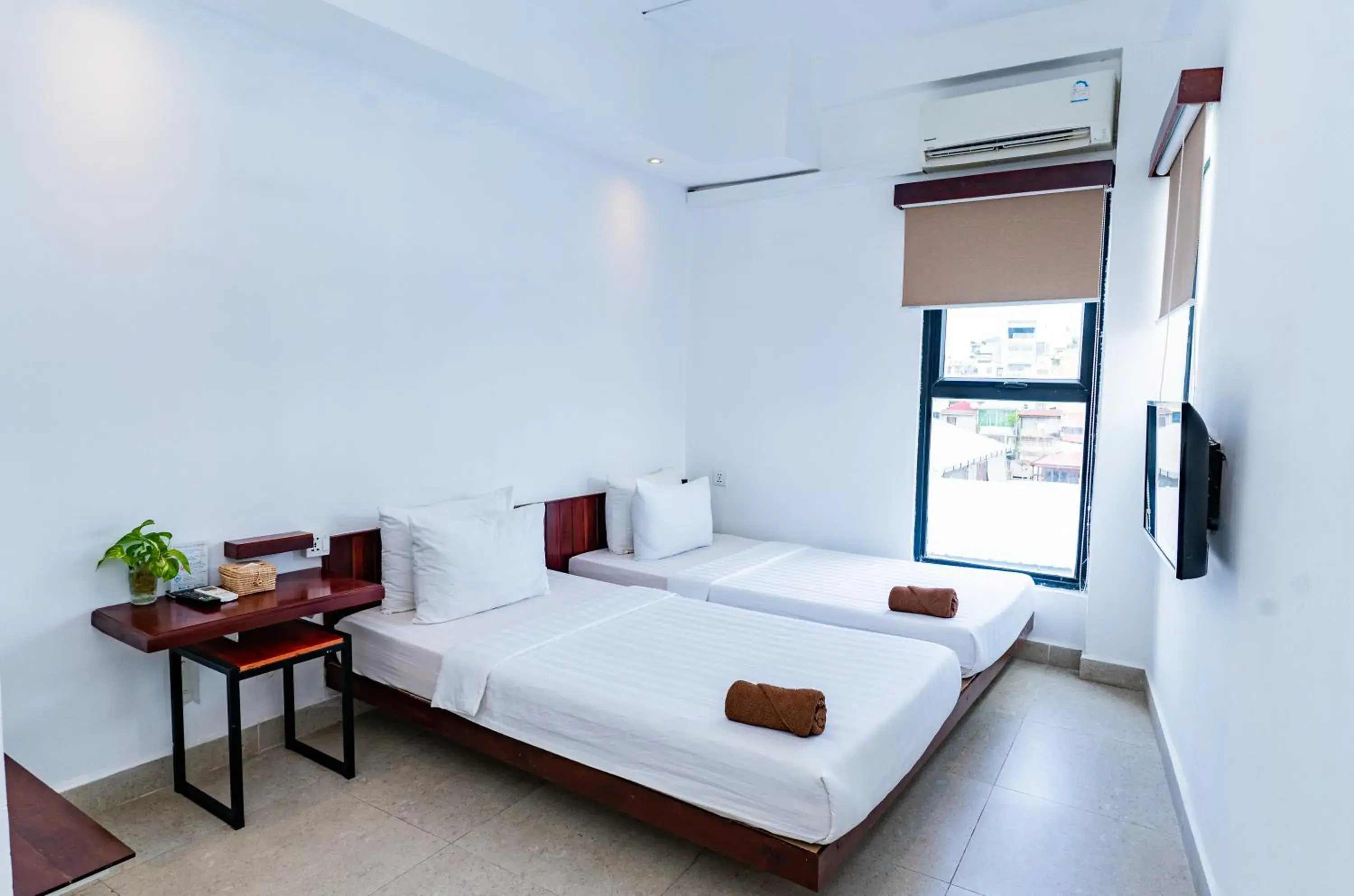 Bed in Onederz Phnom Penh Bed in Onederz Phnom Penh