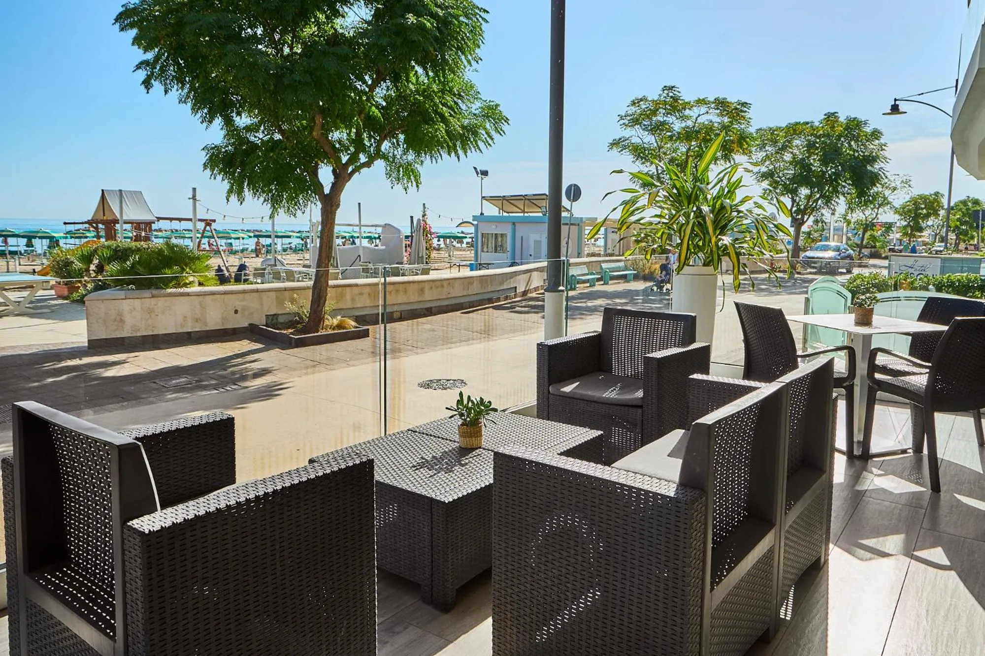 Balcony/Terrace in Hotel Piccadilly