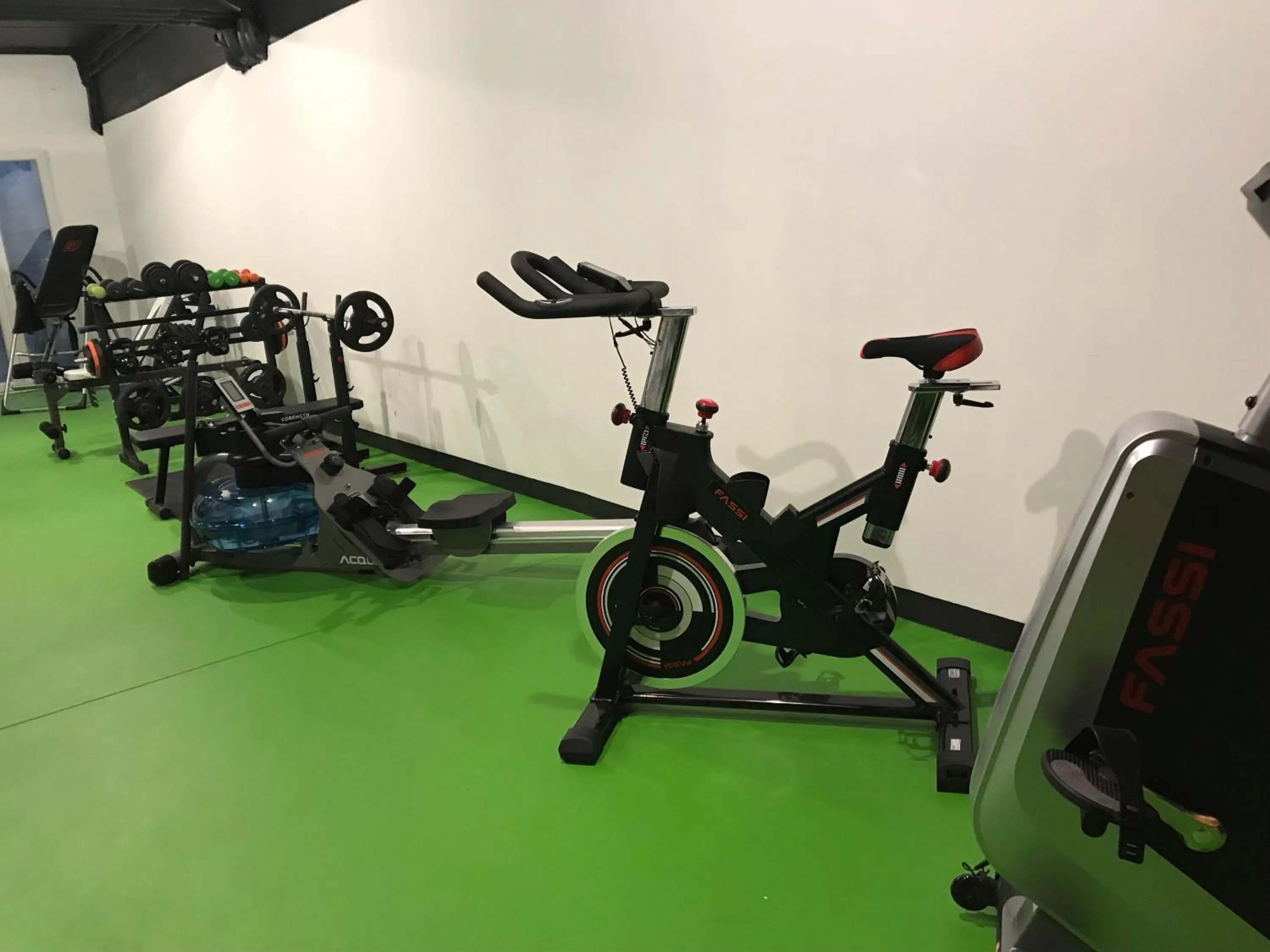 Fitness centre/facilities in Hotel Krystal