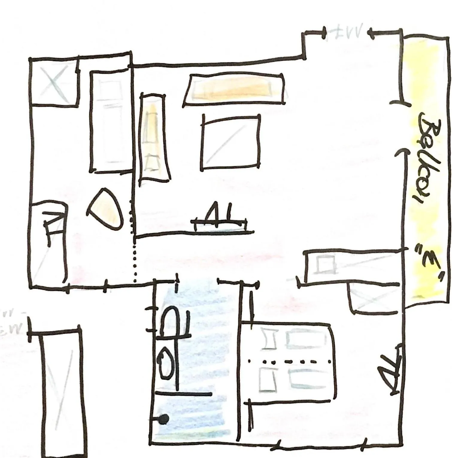 Floor plan in Hotel Haus Seeblick