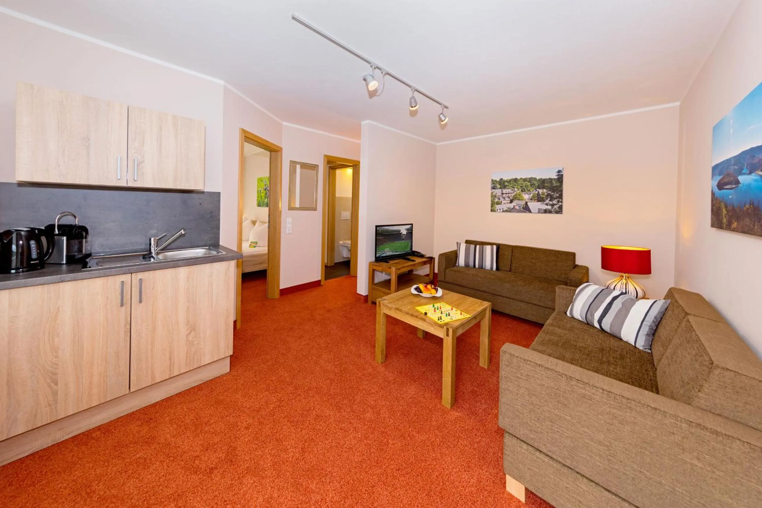 Living room in Hotel Haus Seeblick