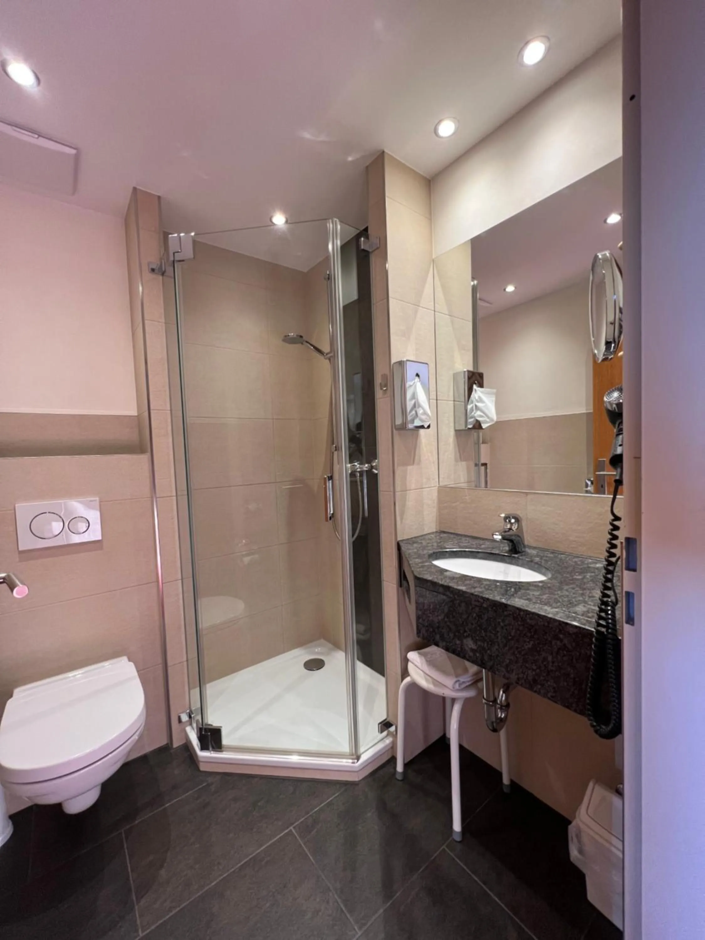 Bathroom in Hotel Haus Seeblick