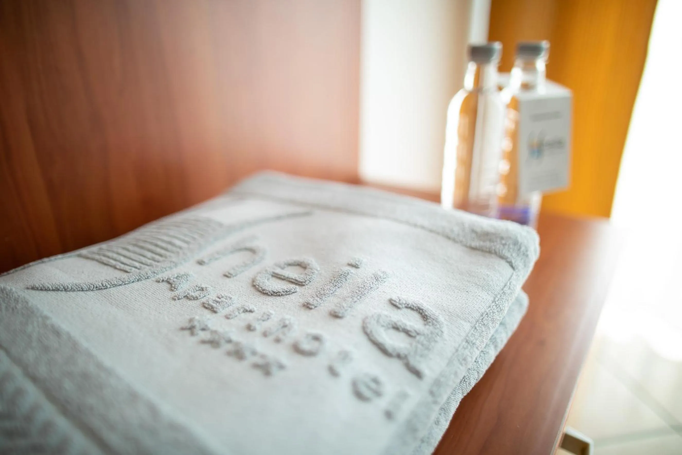 Property logo or sign, Bed in Hotel Sheila