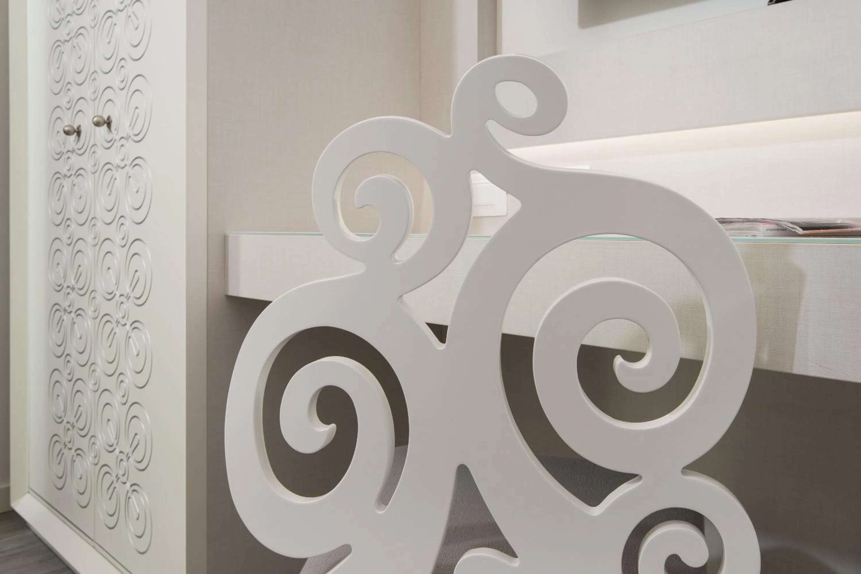 Decorative detail in Hotel Sheila