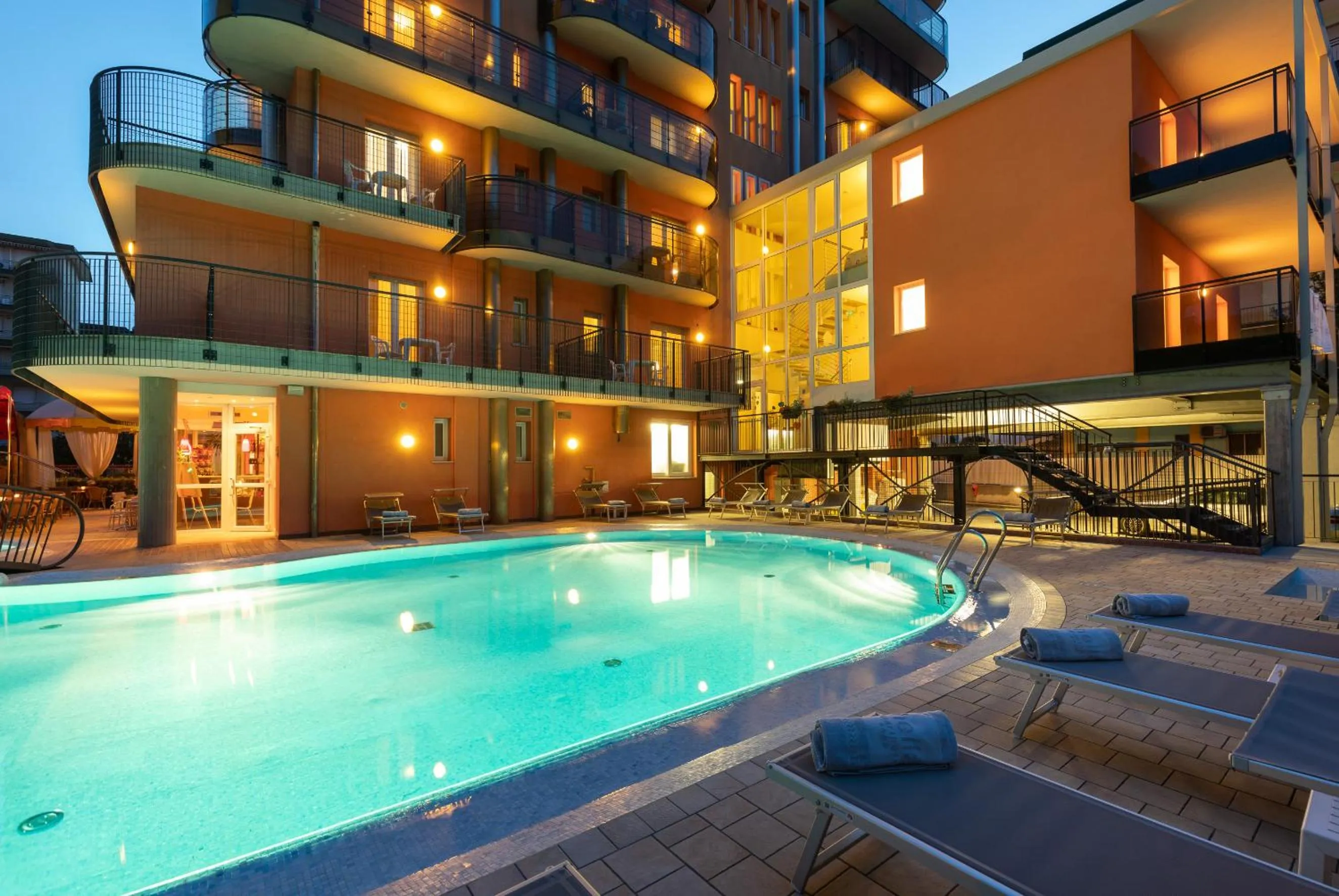 Property building in Hotel Sheila