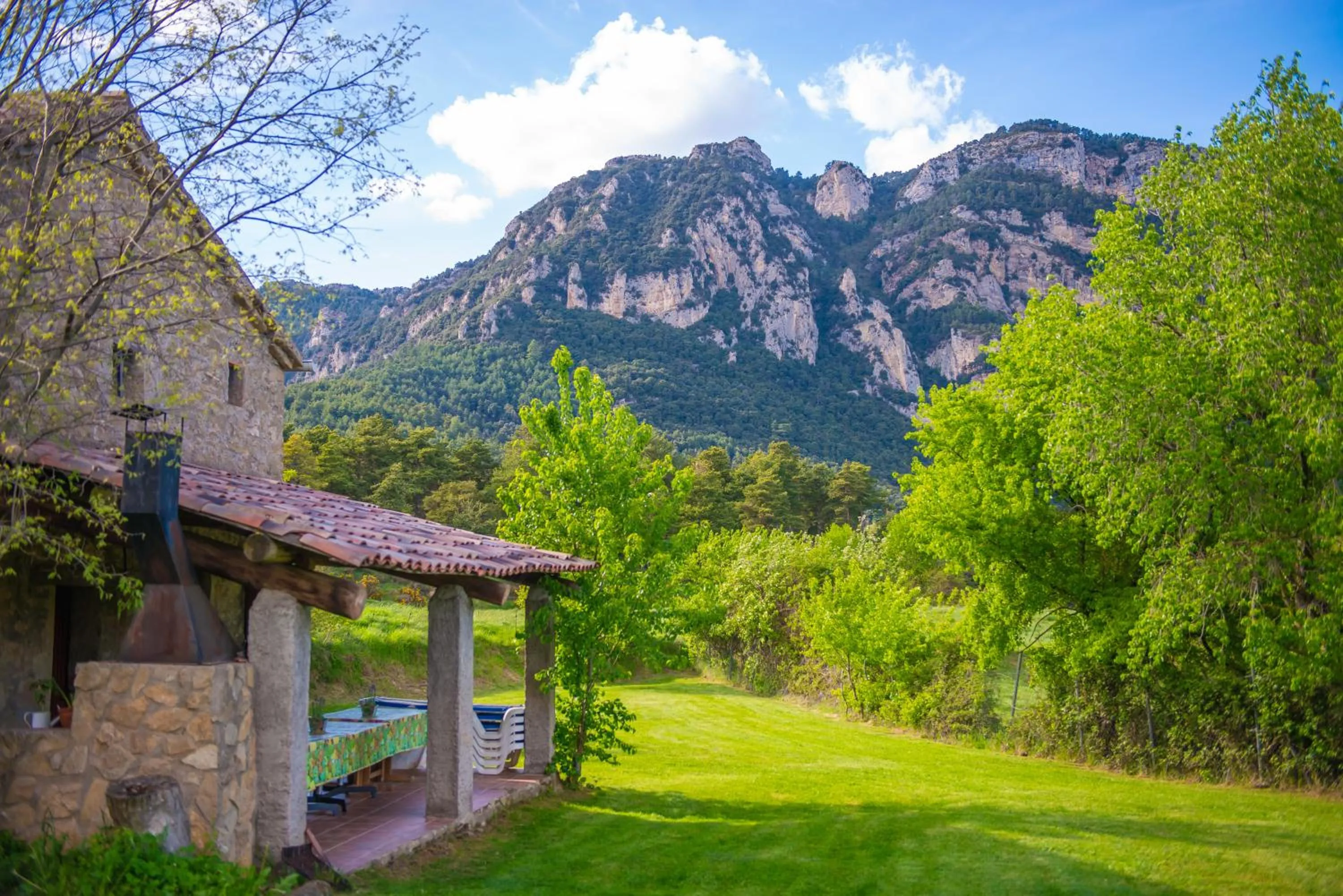 BBQ facilities in Complex Rural Can Caubet