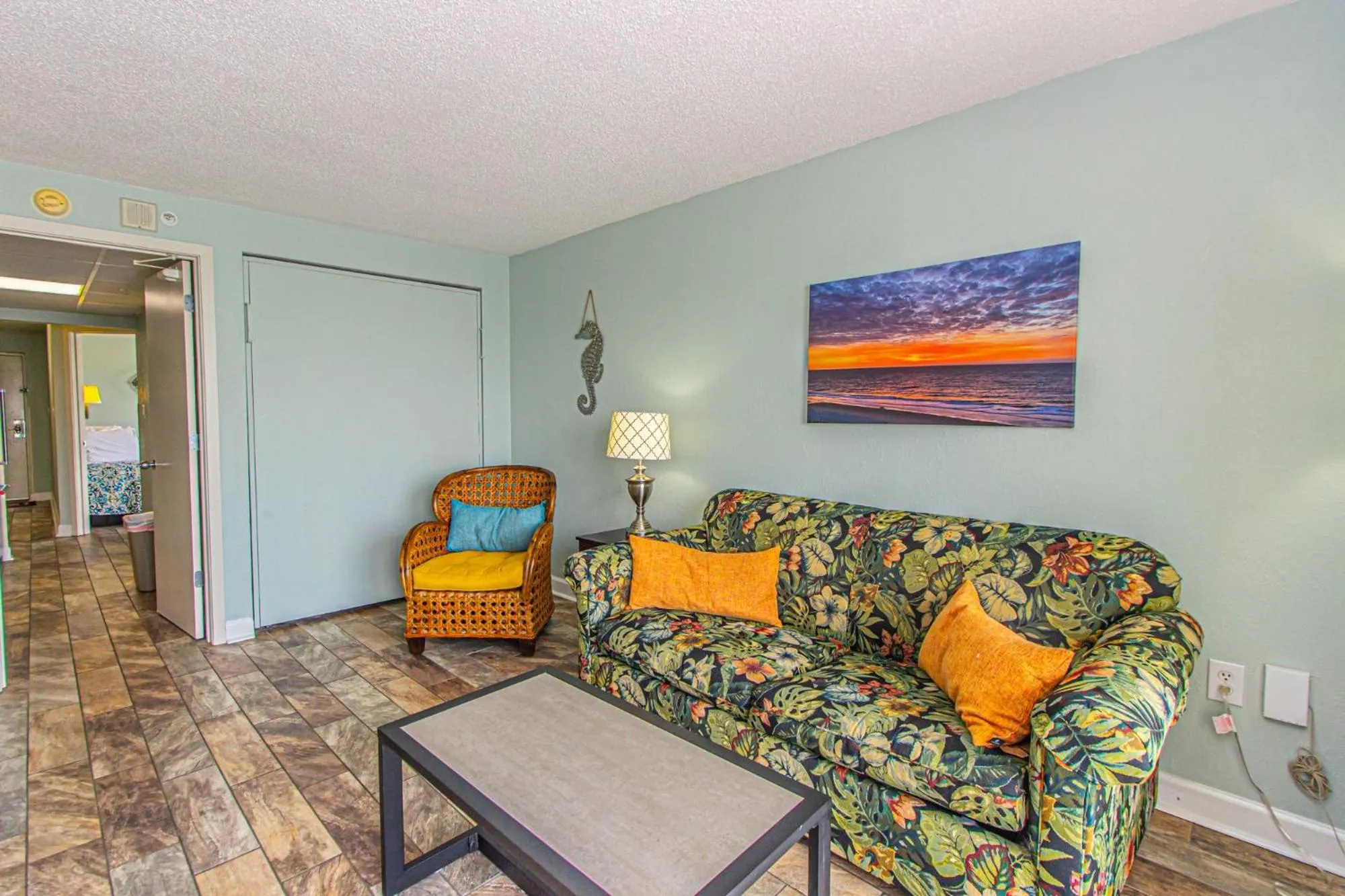 Living room in Boardwalk 1030