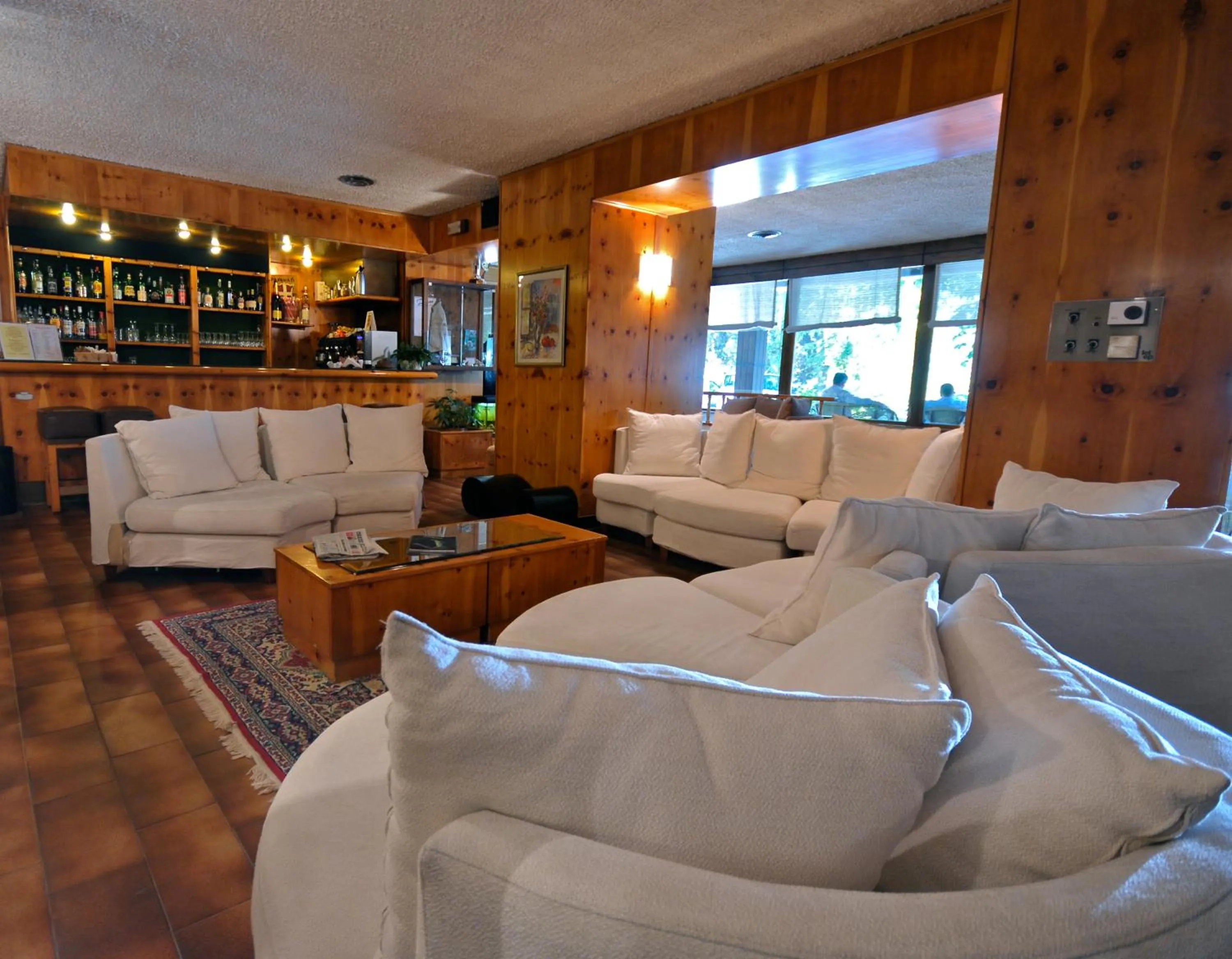 Communal lounge/ TV room in Hotel Nazionale