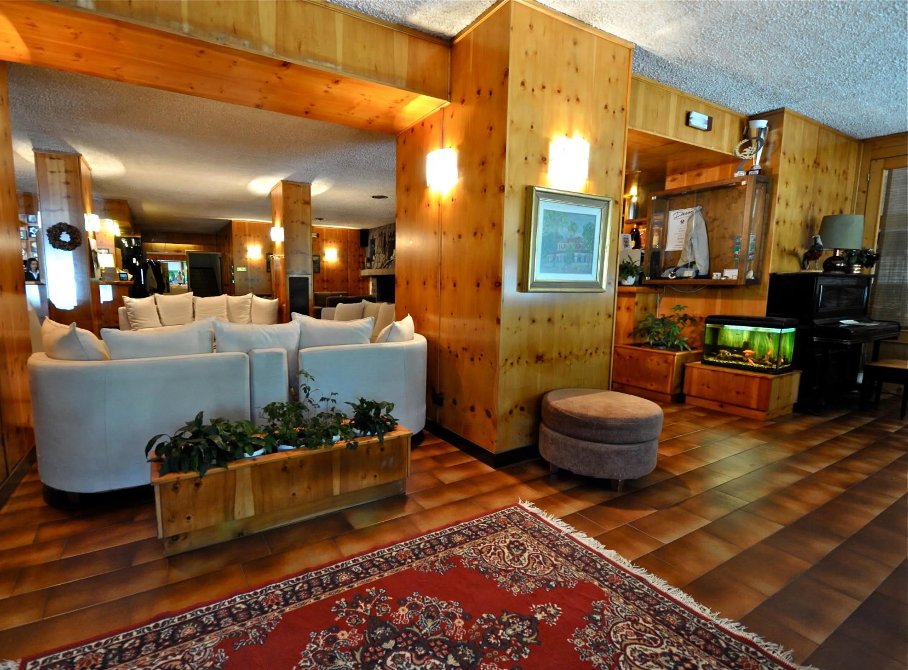 Communal lounge/ TV room in Hotel Nazionale