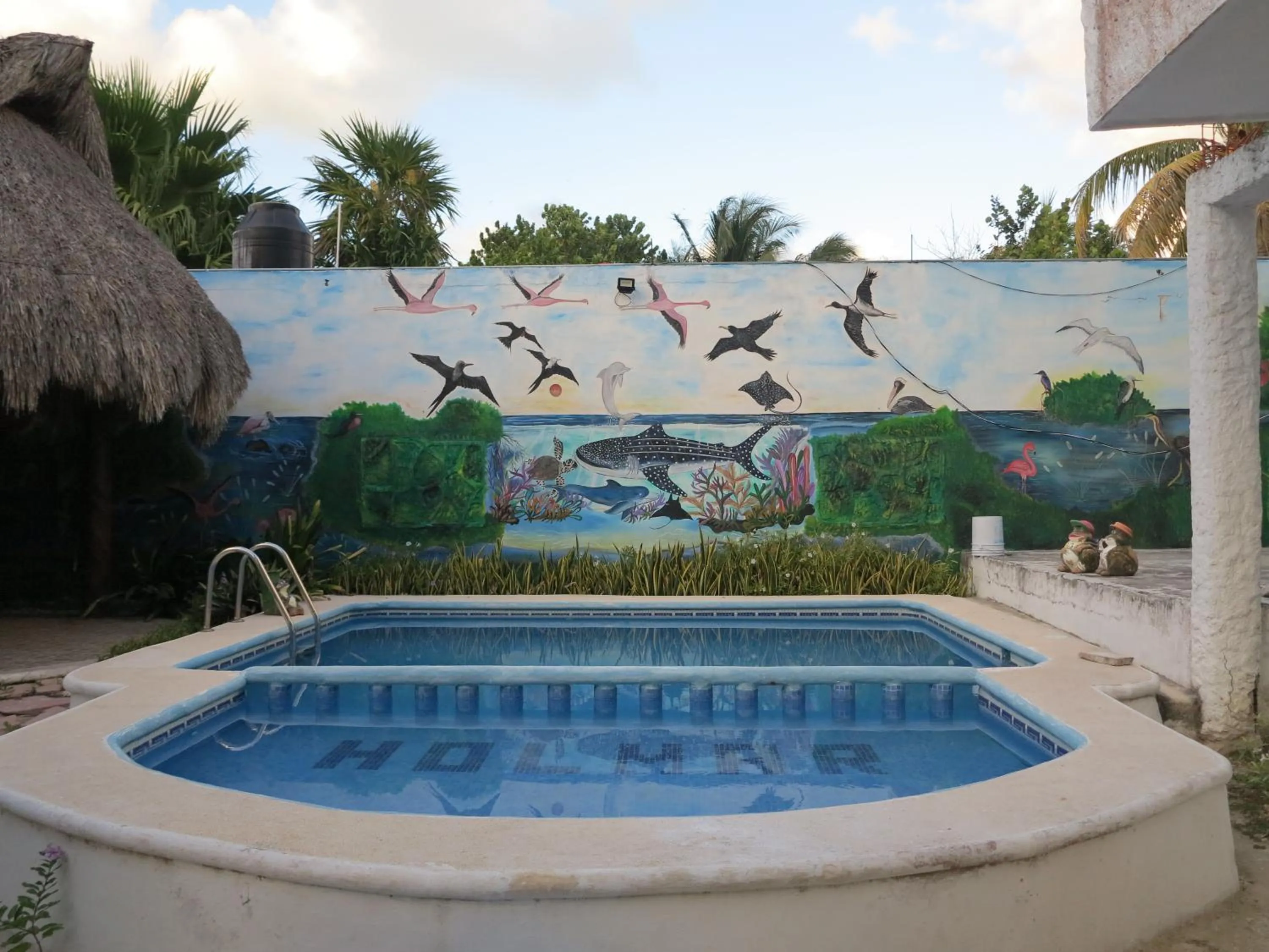 Swimming pool in Hotel Holmar