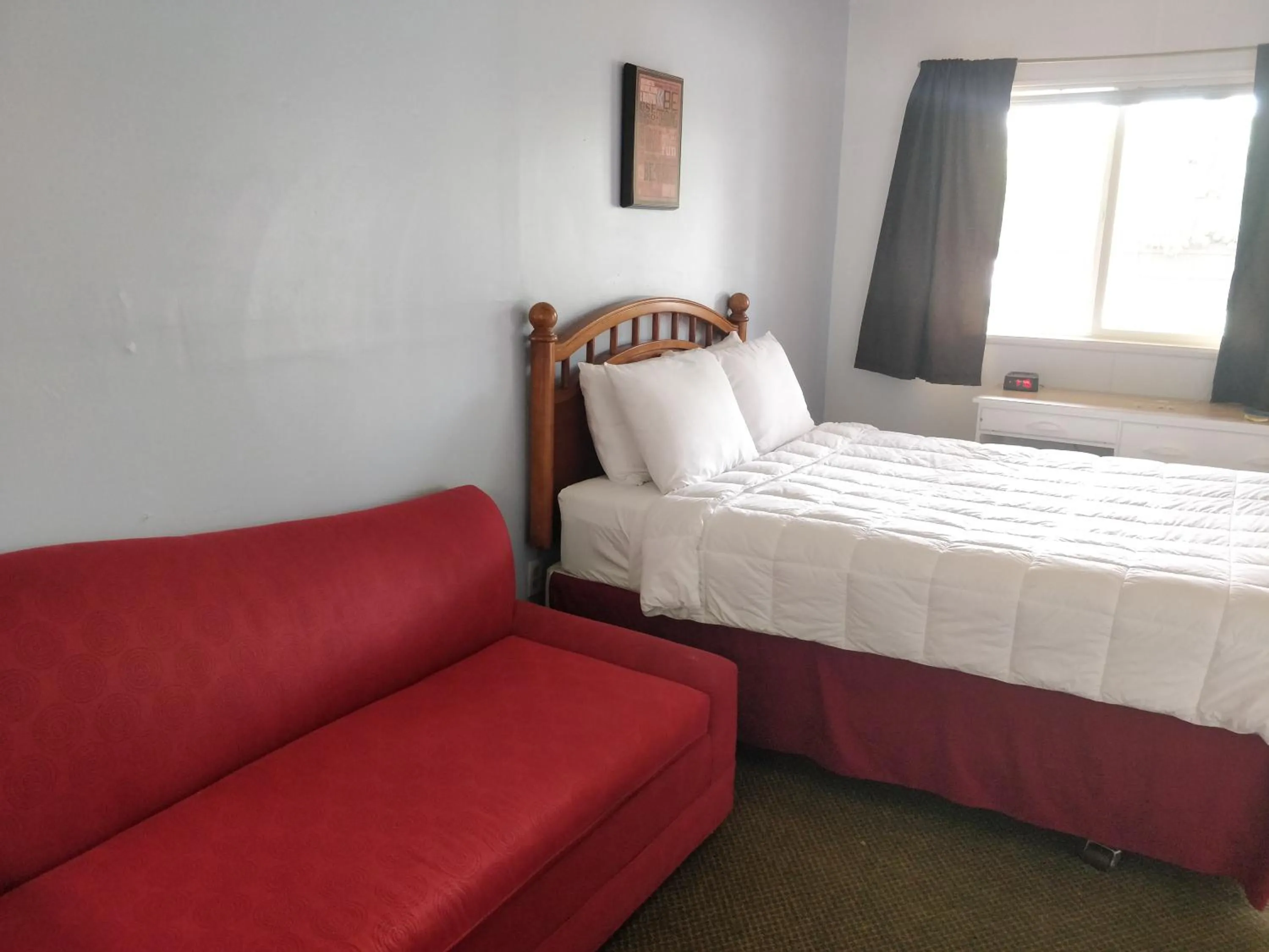 Bed in Stone Mountain Lodge