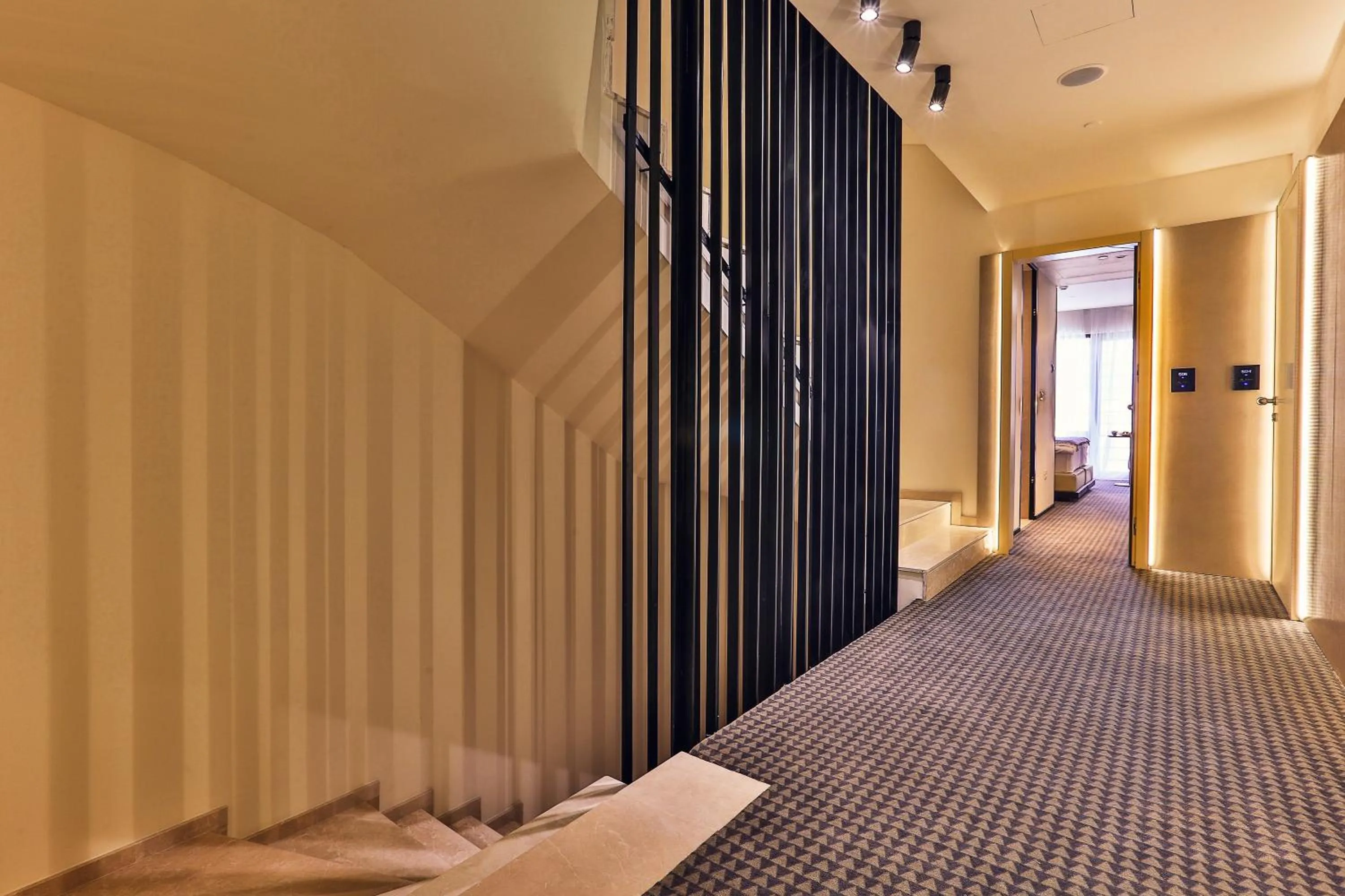 Property building, Bed in Hotel Kalos