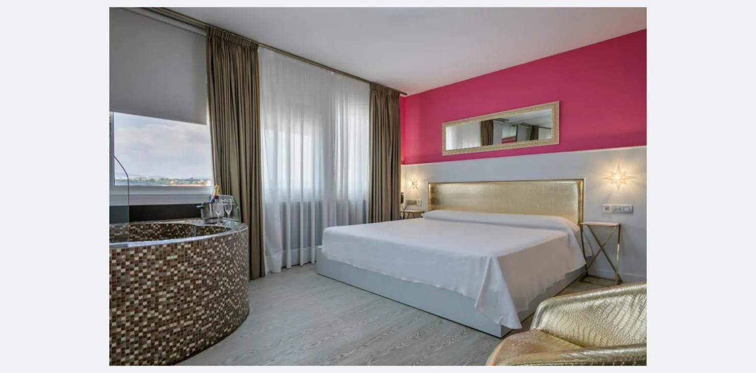 Bed in Hotel Consentido