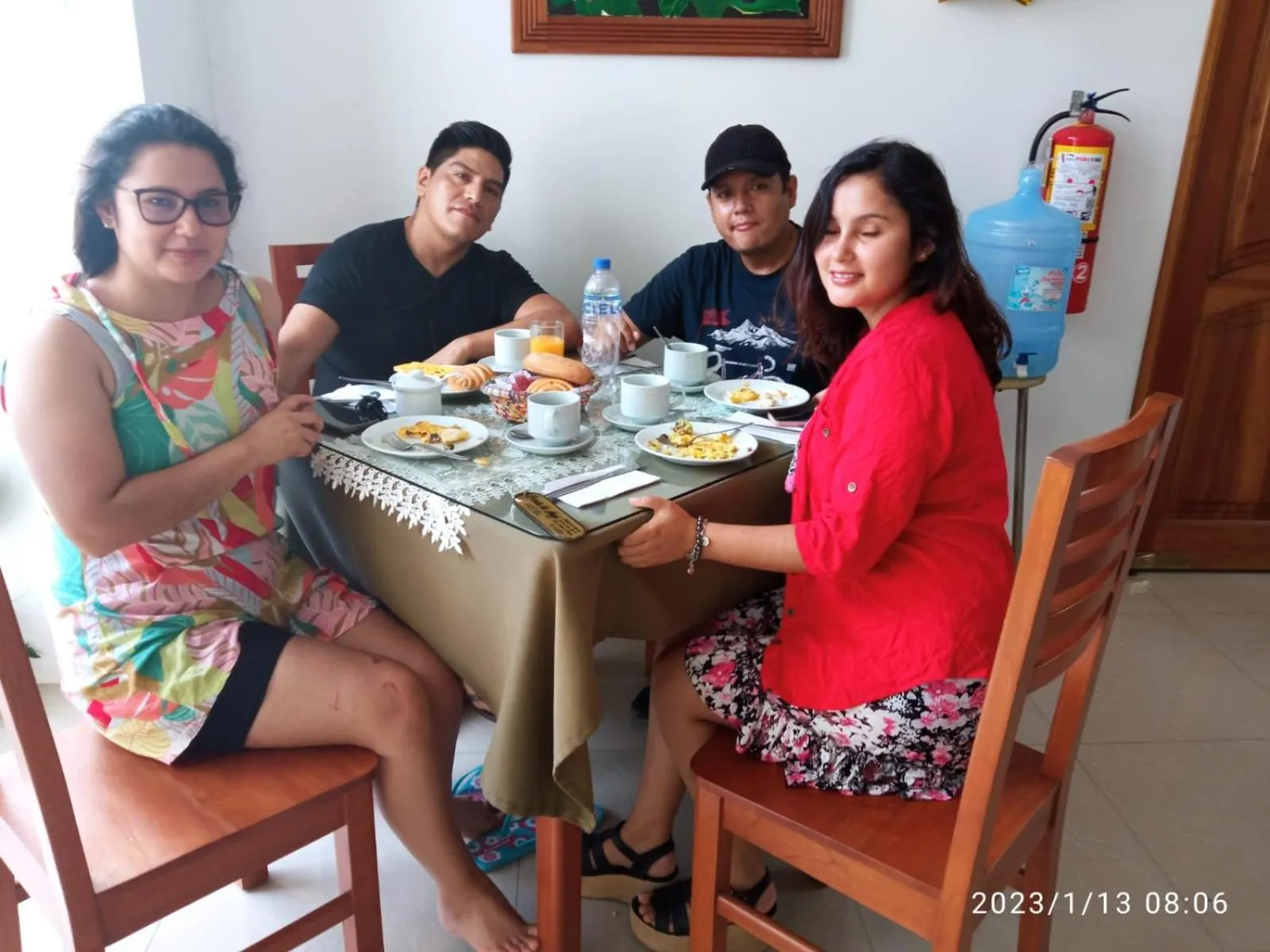 Breakfast in Posada del Angel Hotel