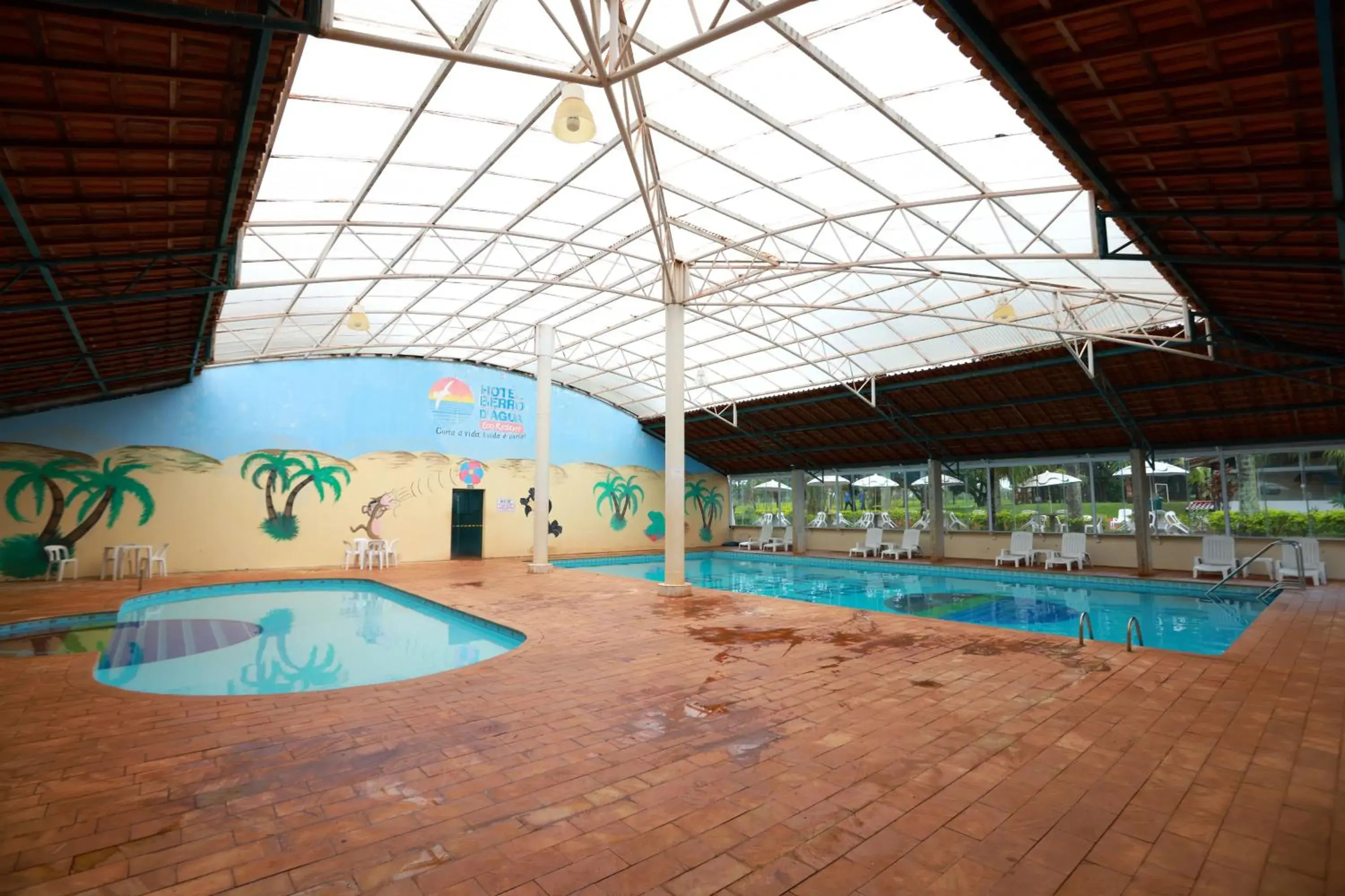 Pool view in Hotel Berro D`Agua Eco Resort Pool view in Hotel Berro D`Agua Eco Resort