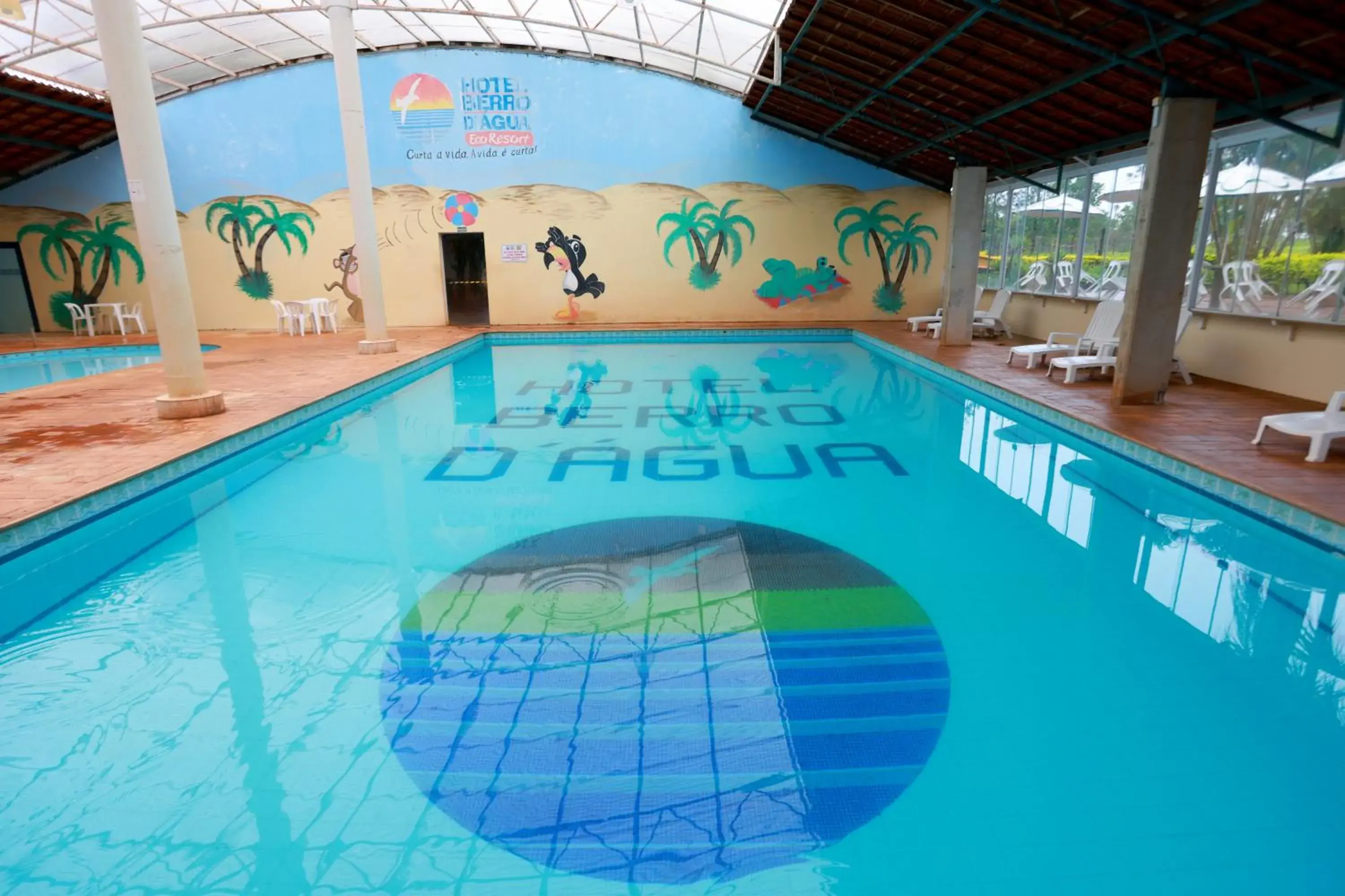 Pool view in Hotel Berro D`Agua Eco Resort Pool view in Hotel Berro D`Agua Eco Resort