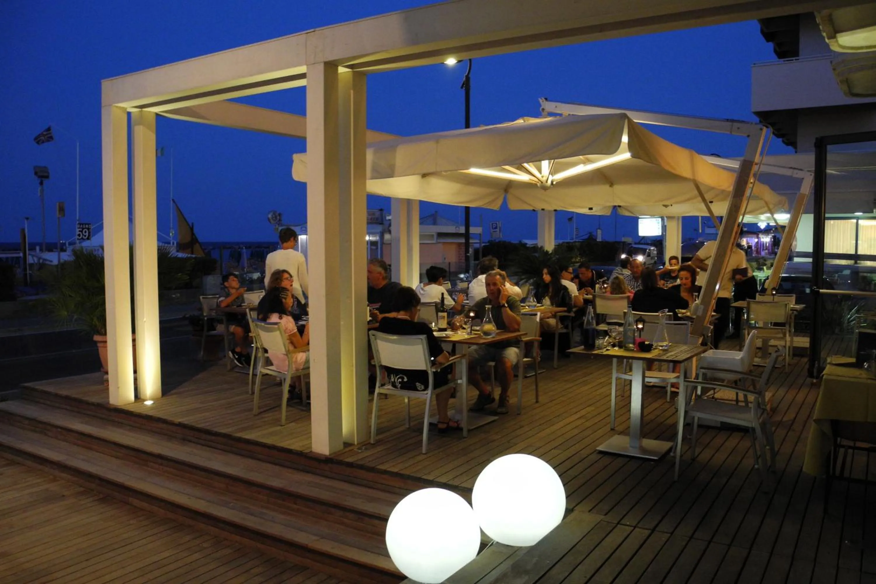Night in Hotel Agostini
