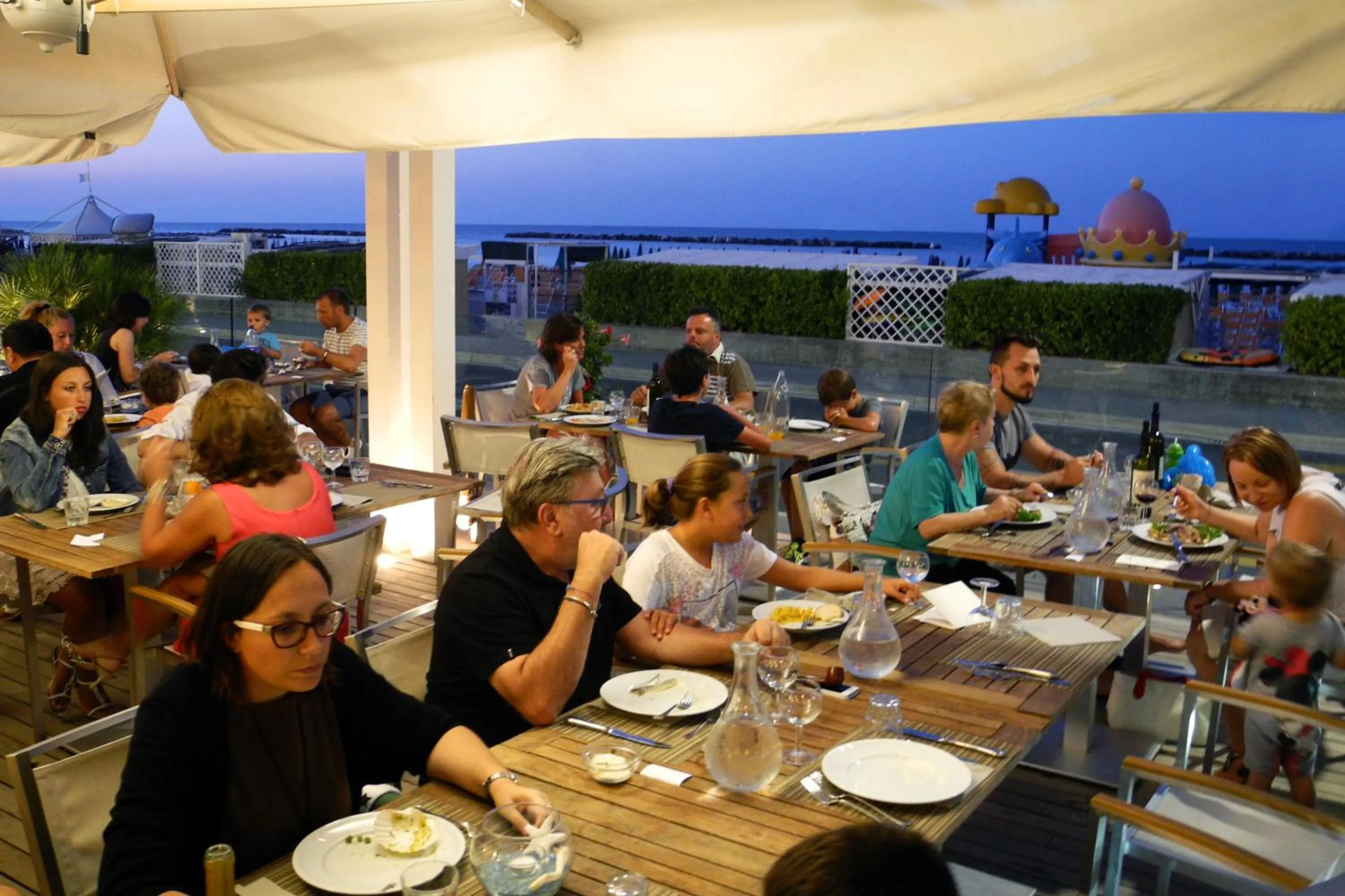 Restaurant/places to eat in Hotel Agostini