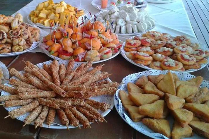 Food close-up in Hotel Agostini