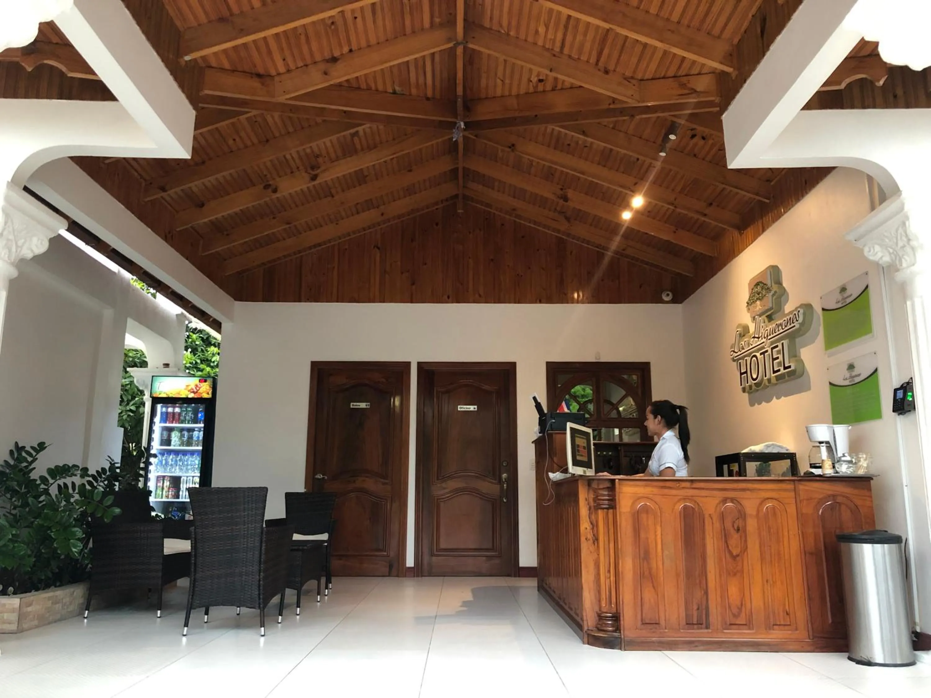 Lobby or reception in Hotel Los Higuerones