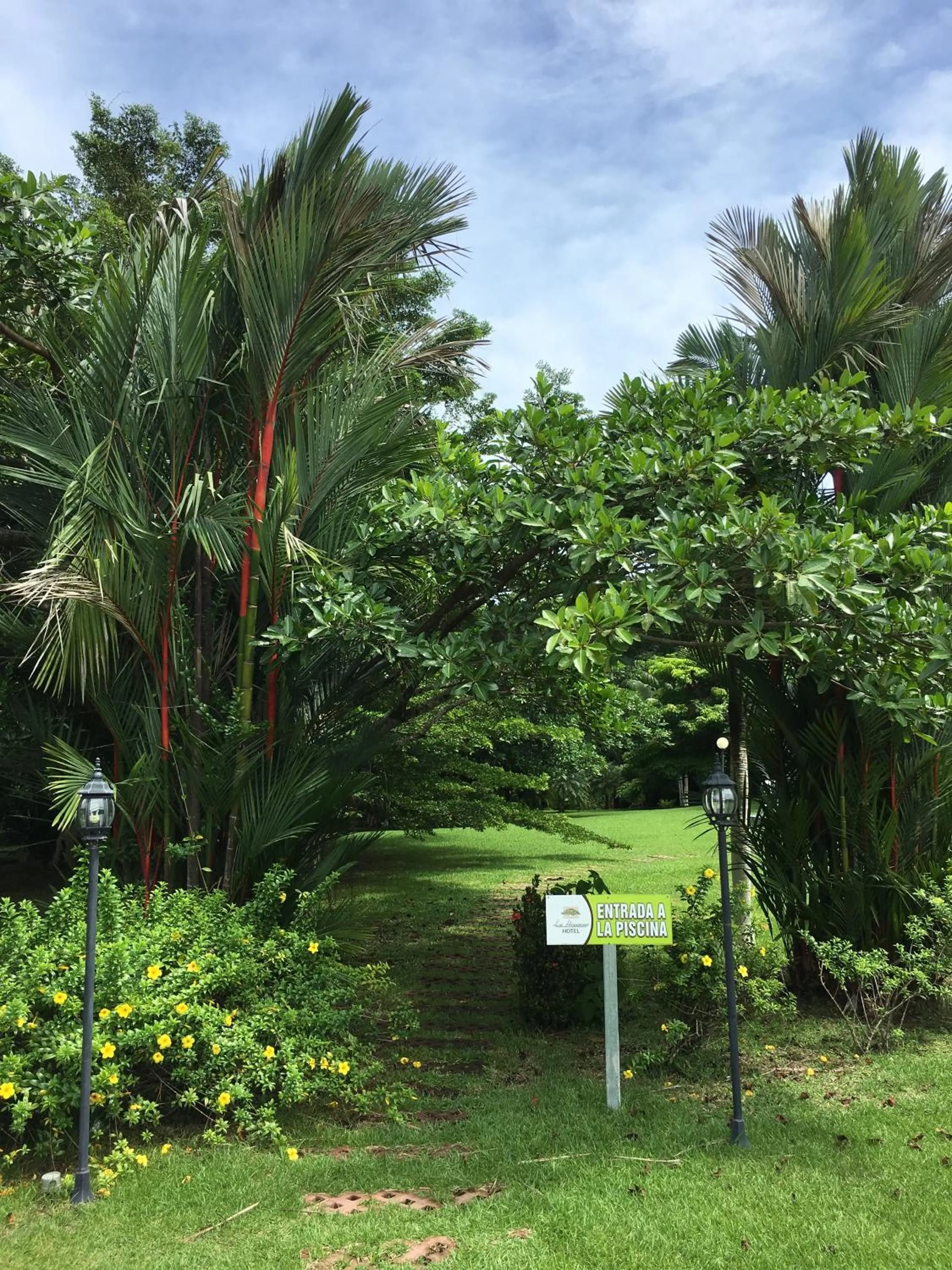 Patio in Hotel Los Higuerones