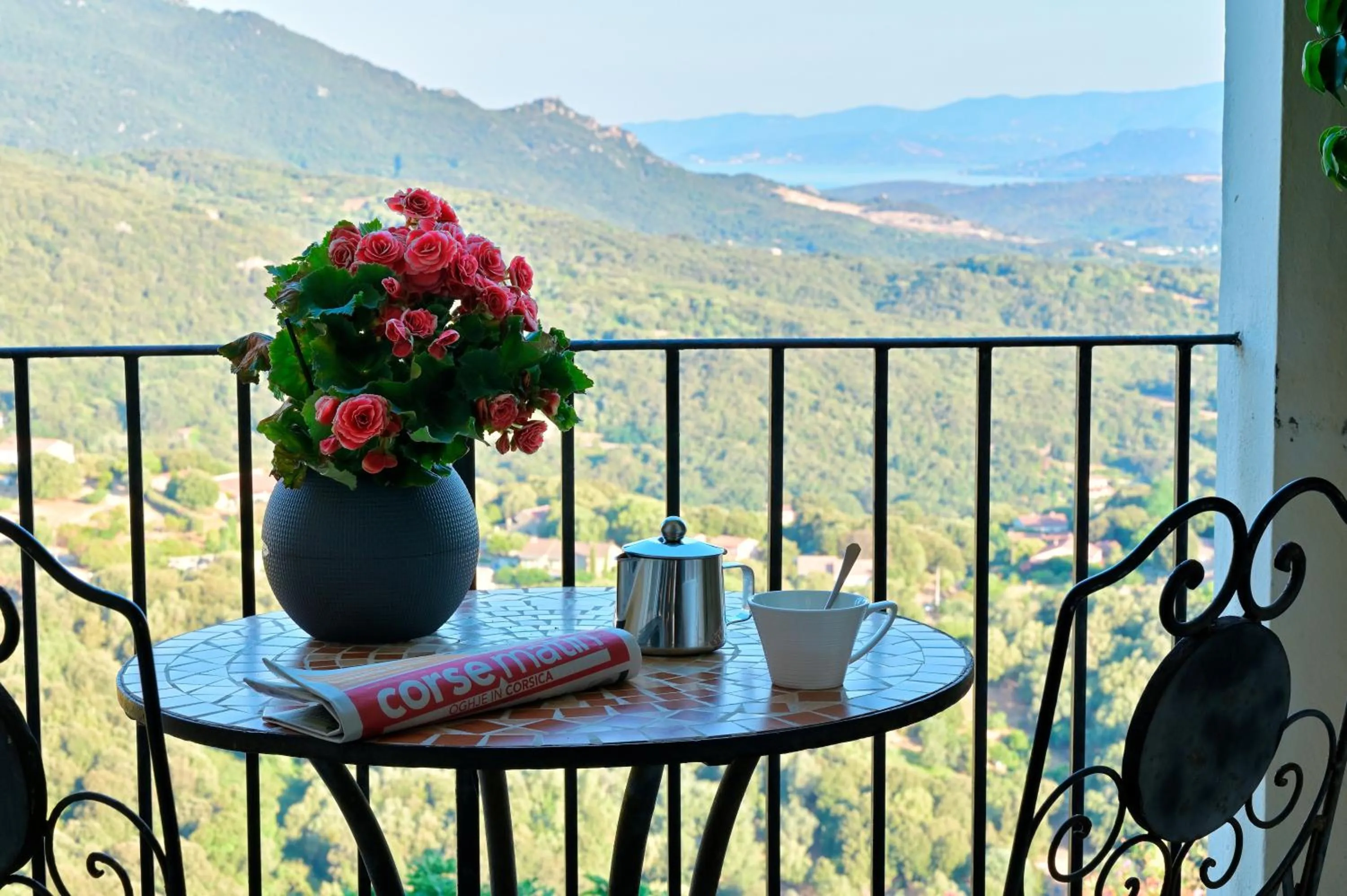 Balcony/Terrace in Hotel Des Roches