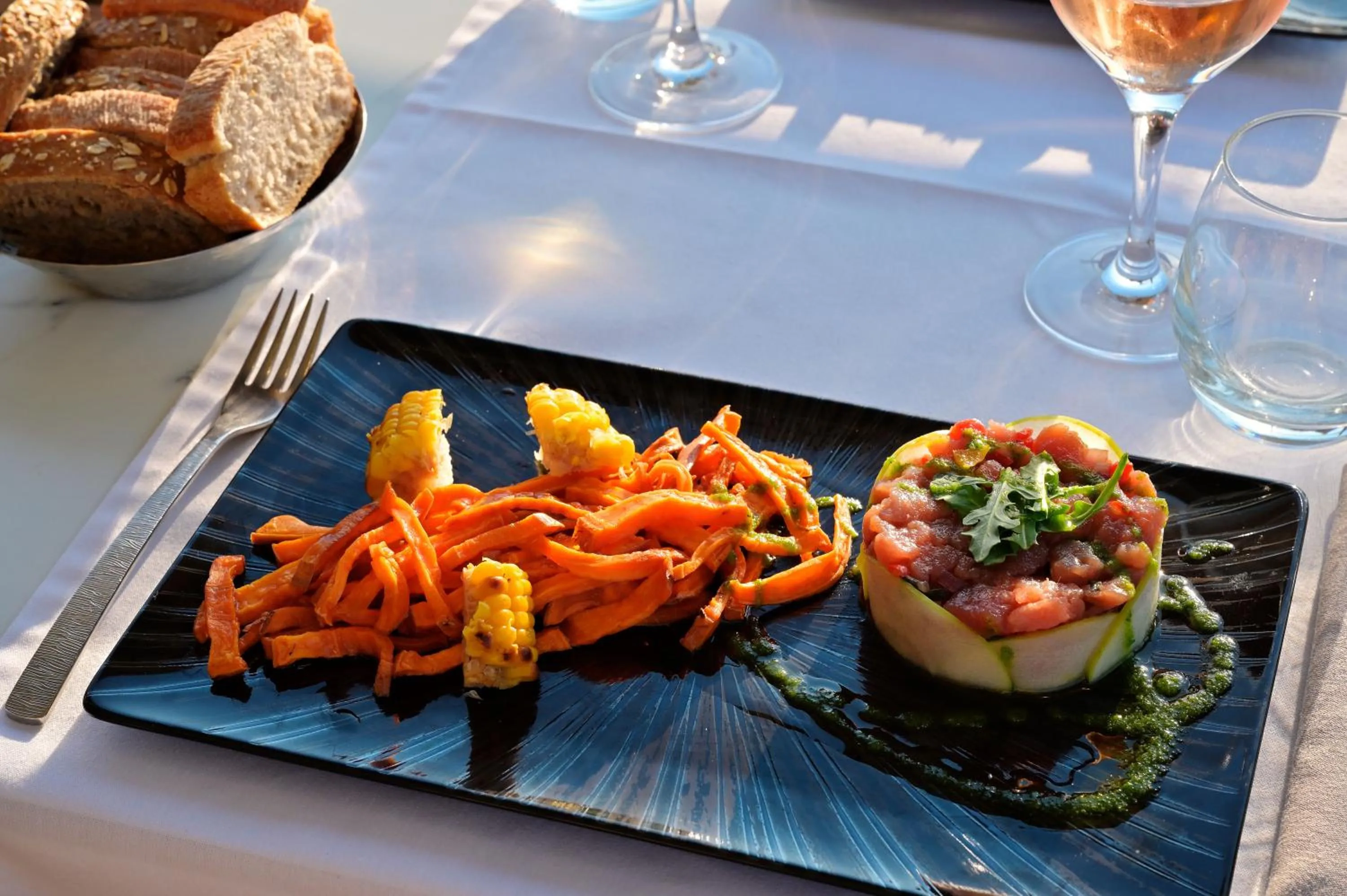 Food in Hotel Des Roches