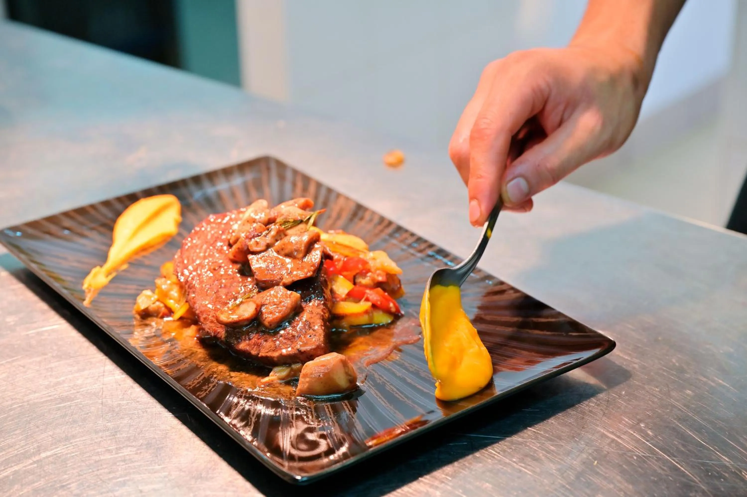 Food in Hotel Des Roches