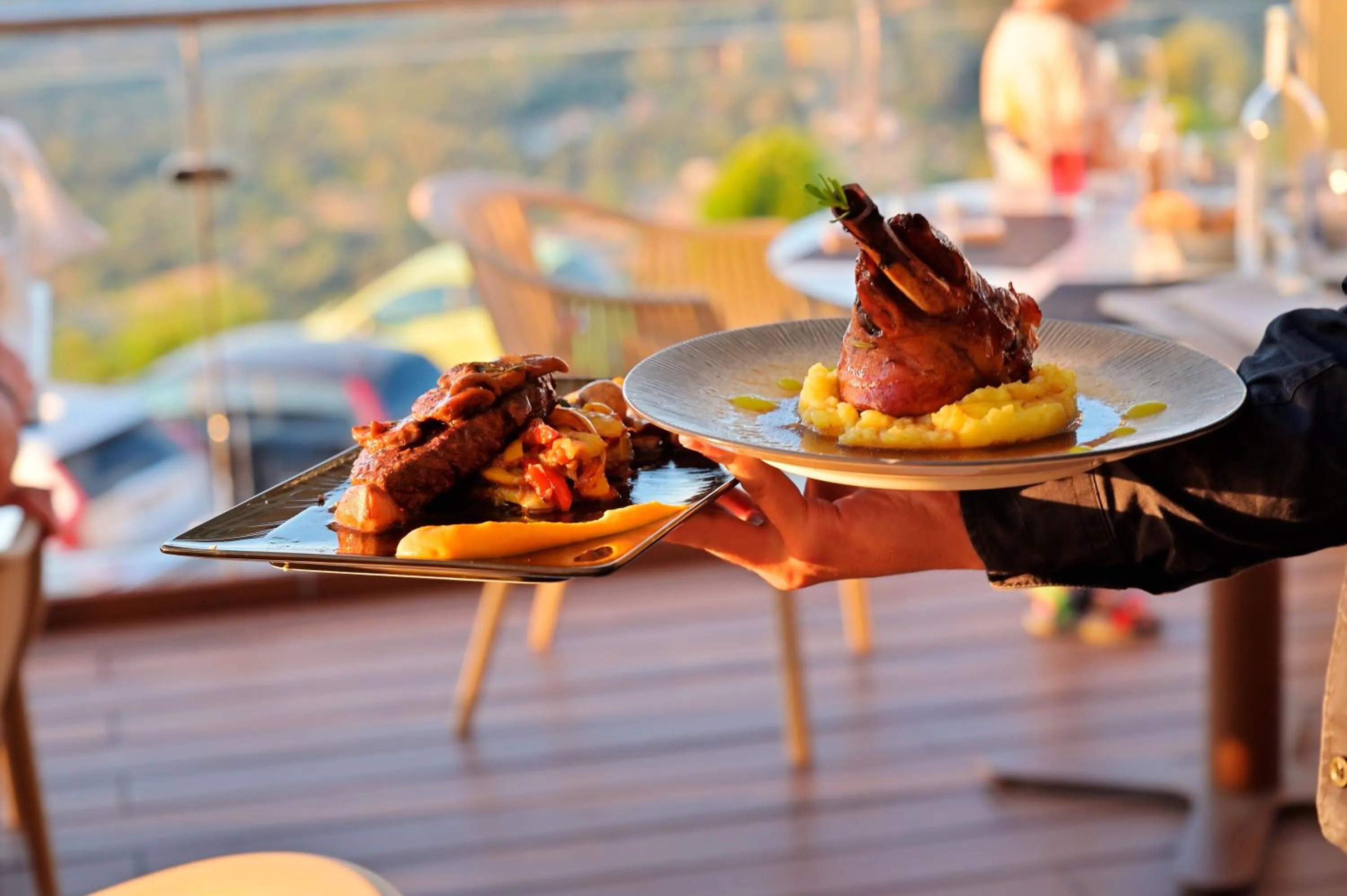 Food in Hotel Des Roches