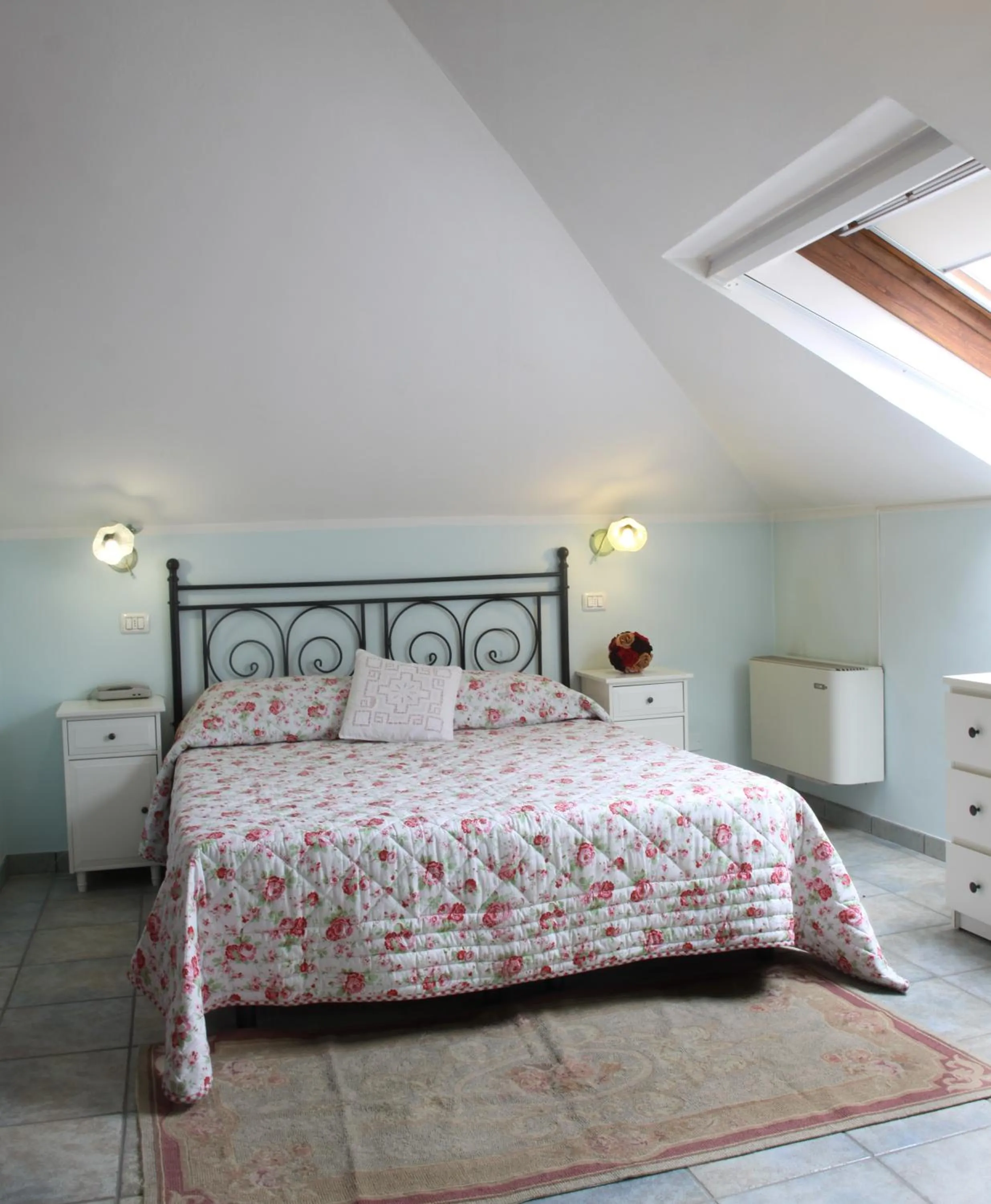 Bed in Hotel La Torre