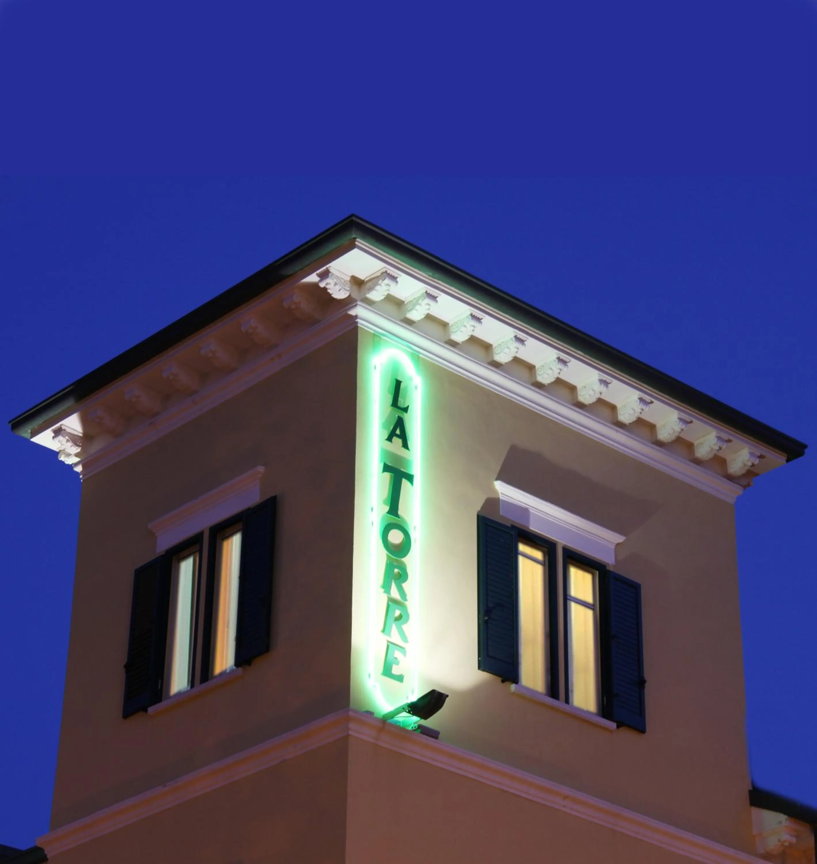 Facade/entrance in Hotel La Torre