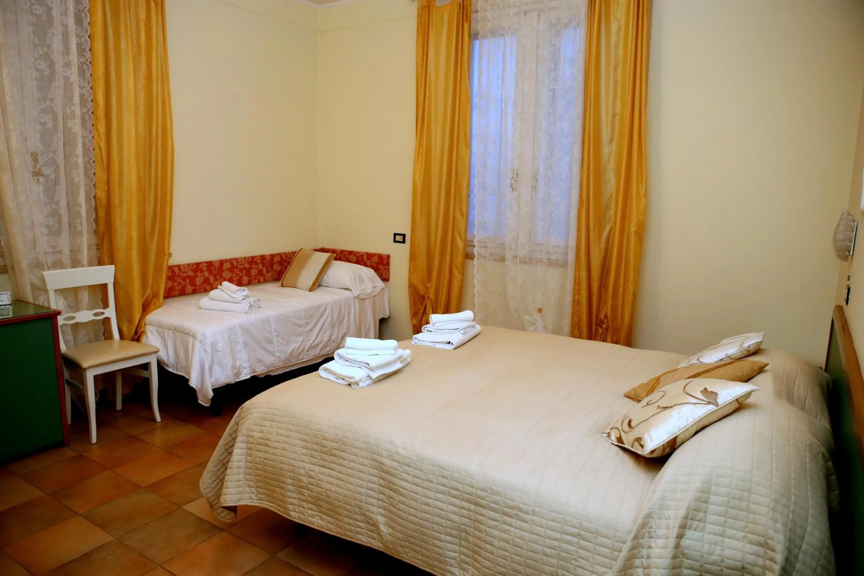 Bed in Hotel La Torre