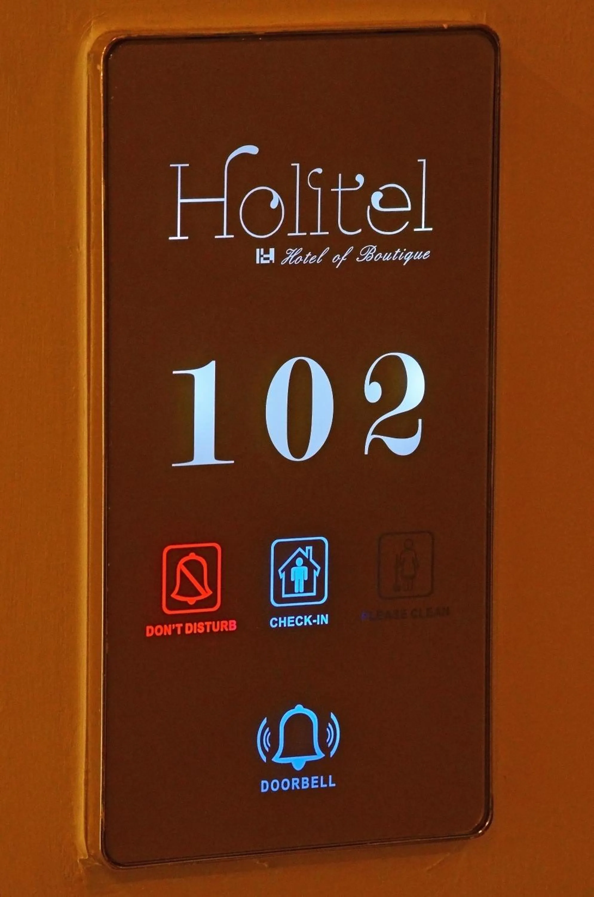 Logo/Certificate/Sign in Hotel Boutique Holitel