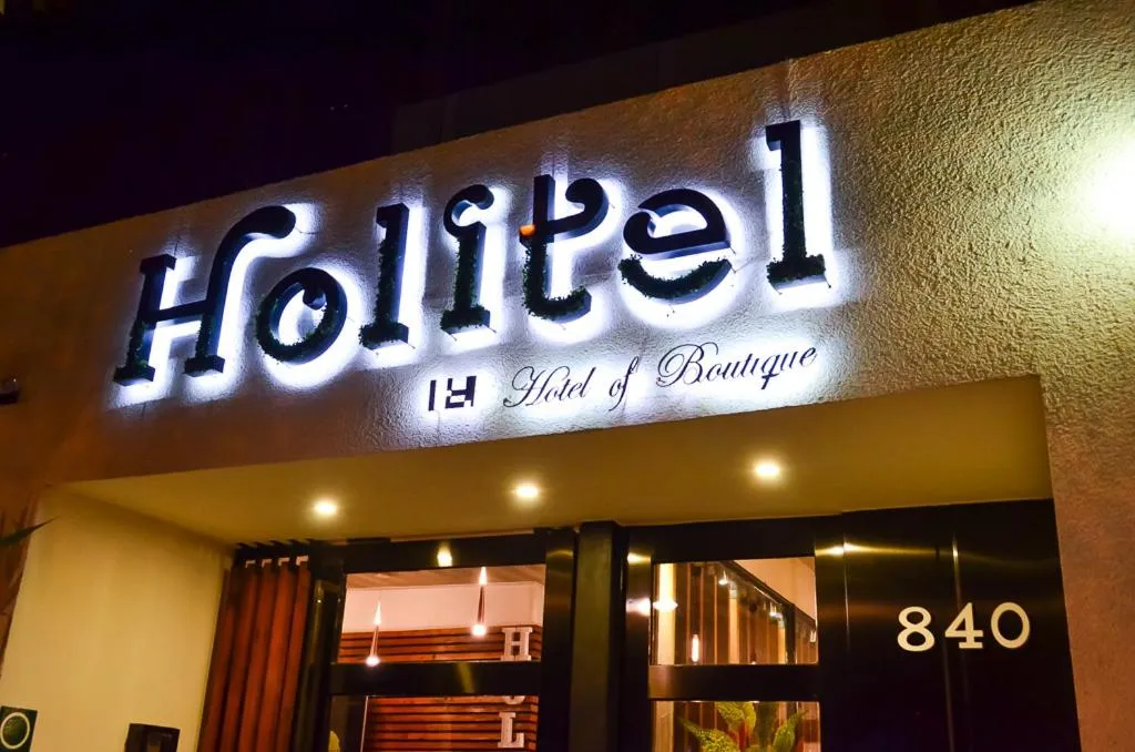 Facade/entrance in Hotel Boutique Holitel