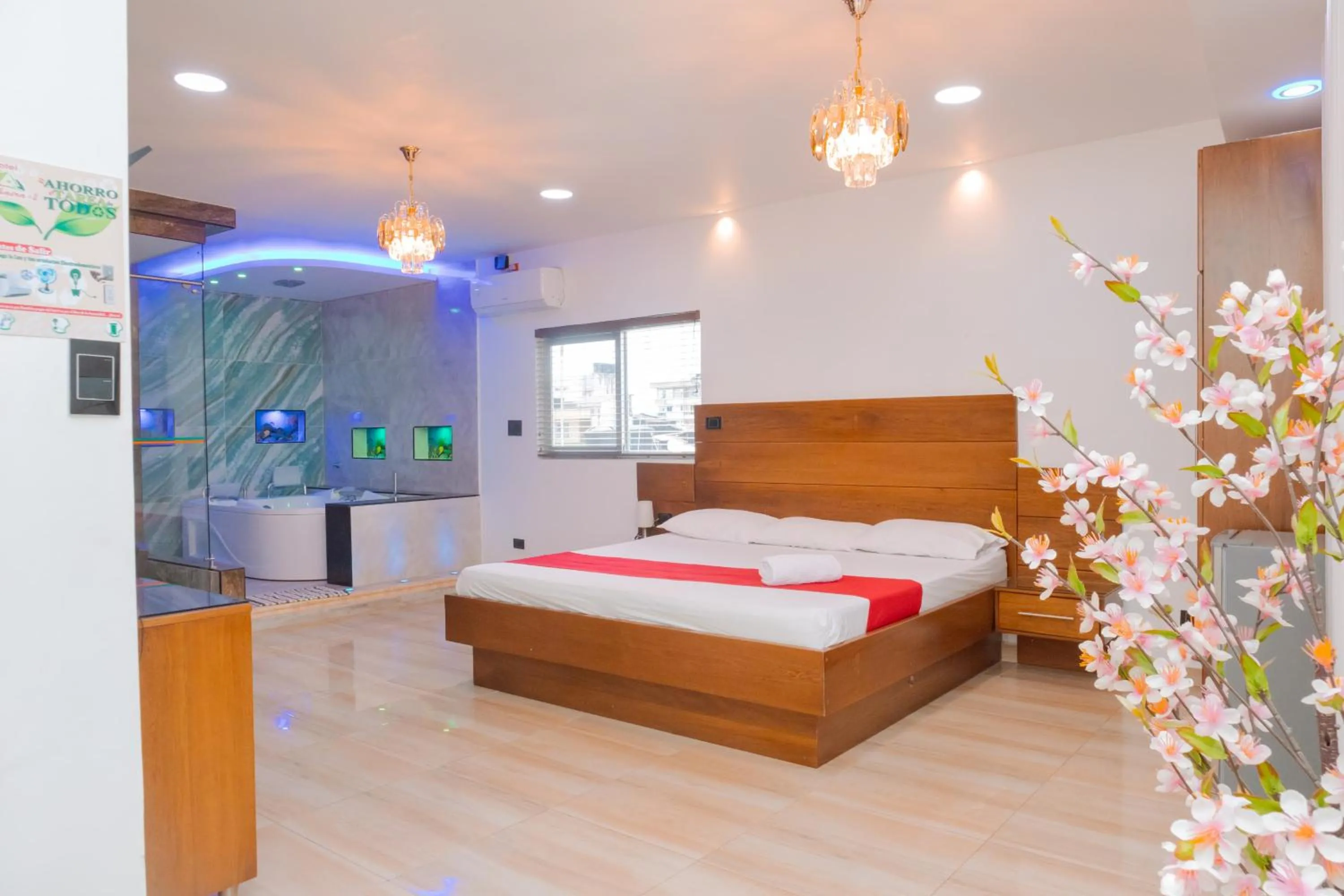 Bed in Hotel Shaira 2