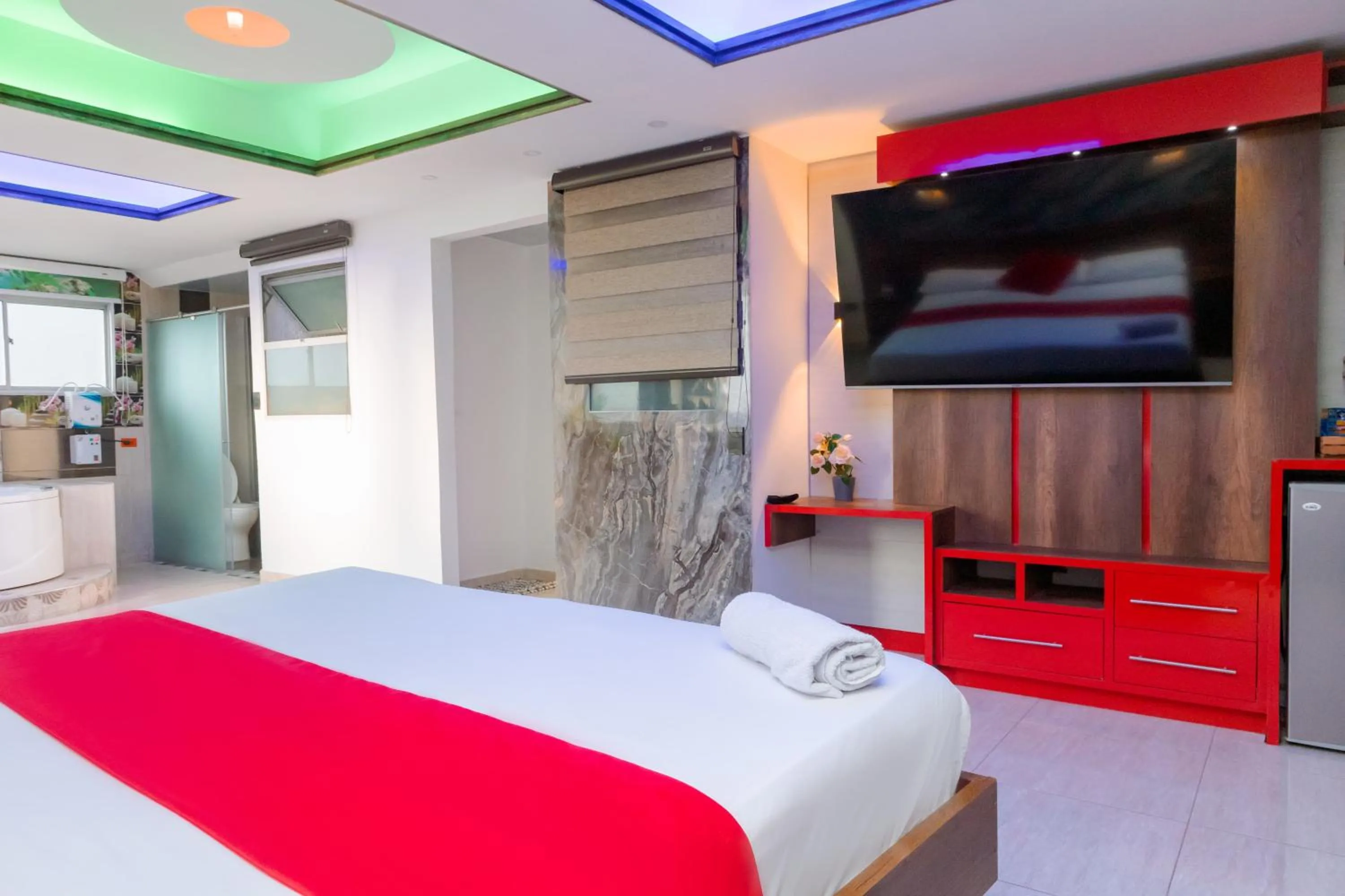 Bed in Hotel Shaira 2