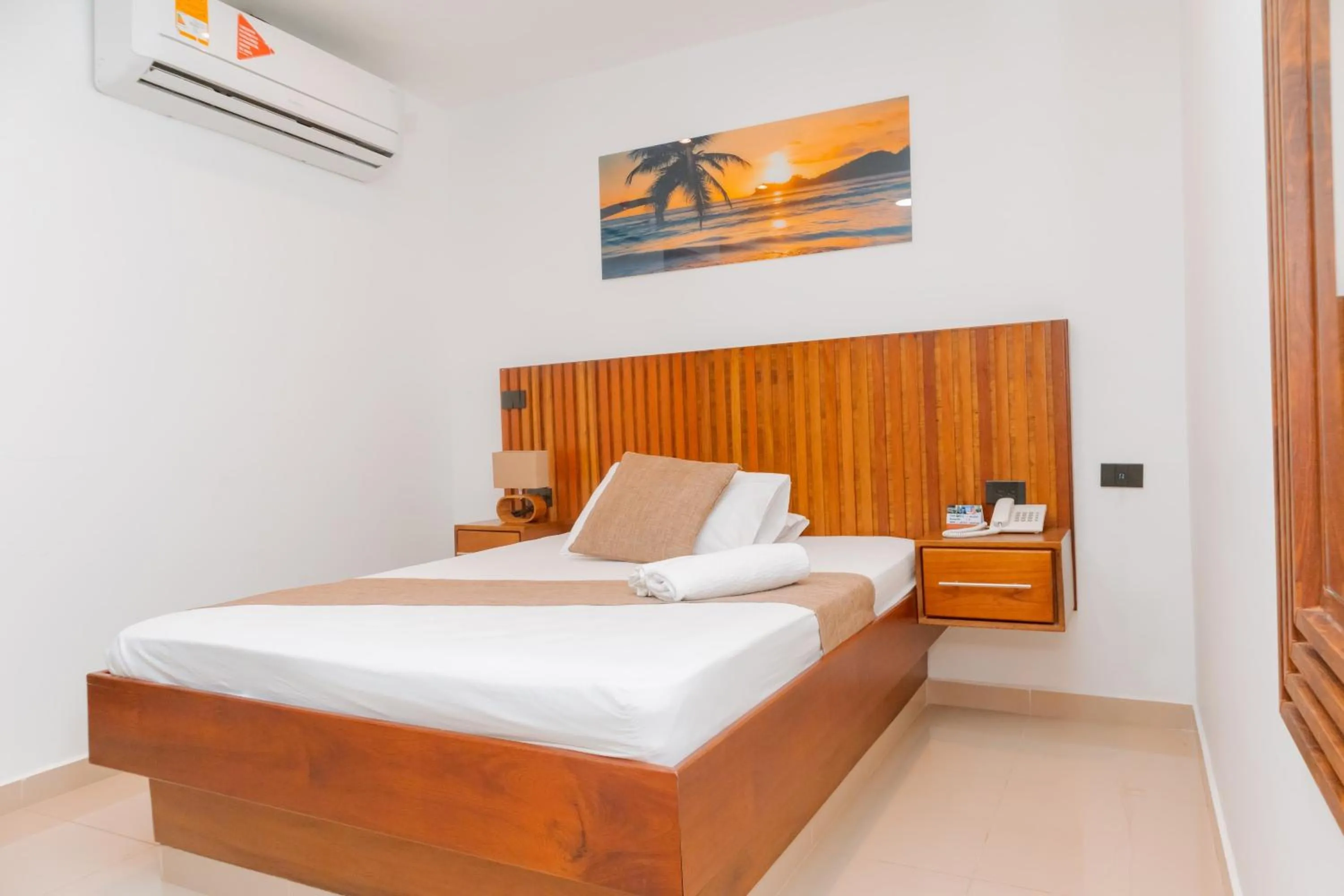 Bed in Hotel Shaira 2