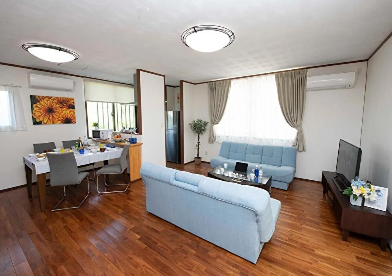 Living room in Miyakojima White House Annex