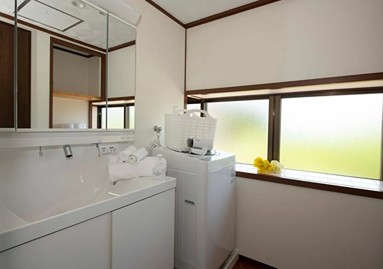 washing machine in Miyakojima White House Annex